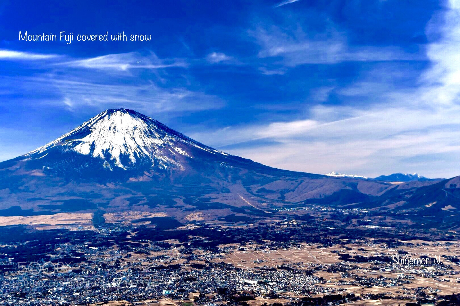 Nikon D5500 sample photo. Mountain fuji covered with photography