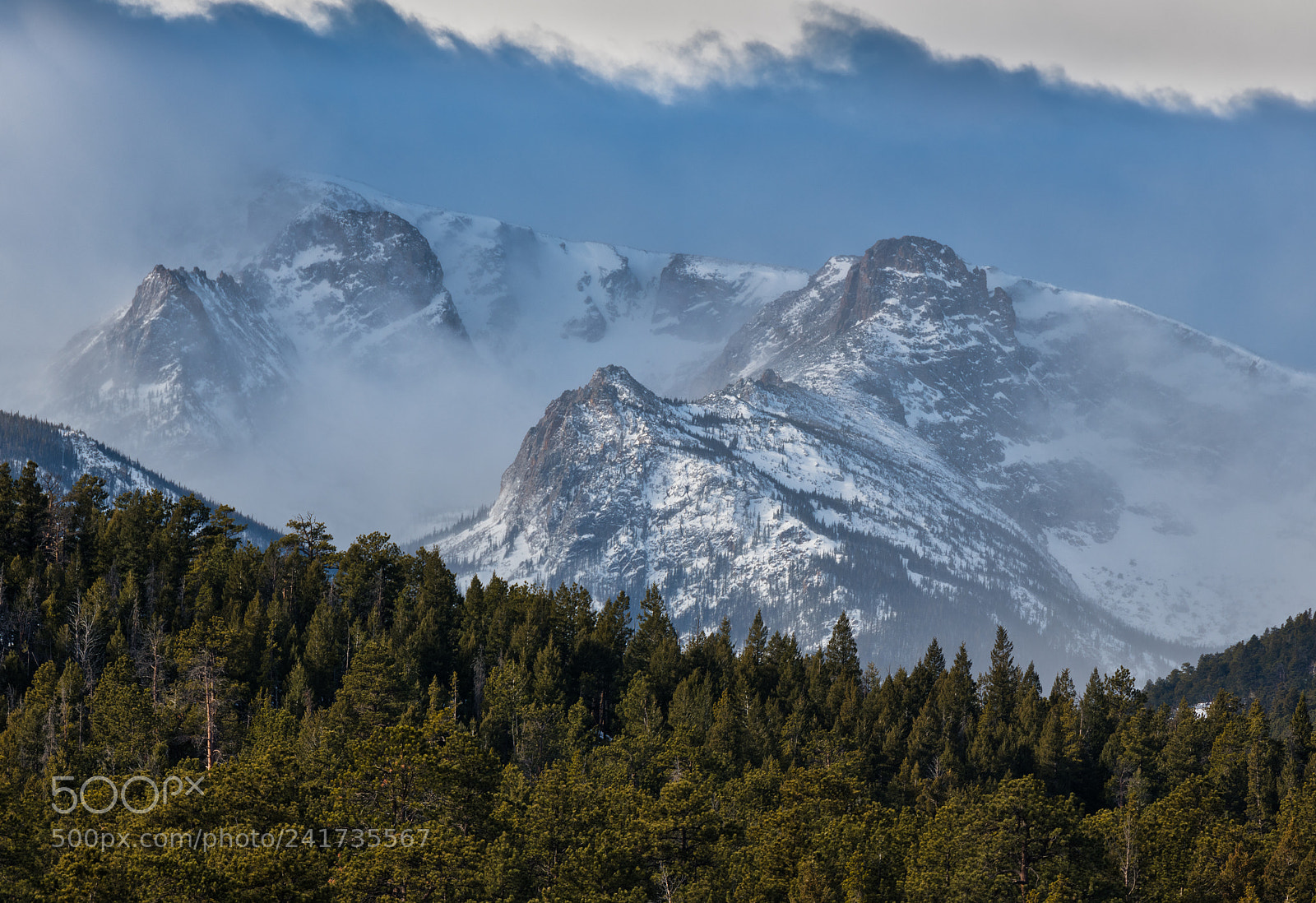 Nikon D850 sample photo. Cloudy mountains photography