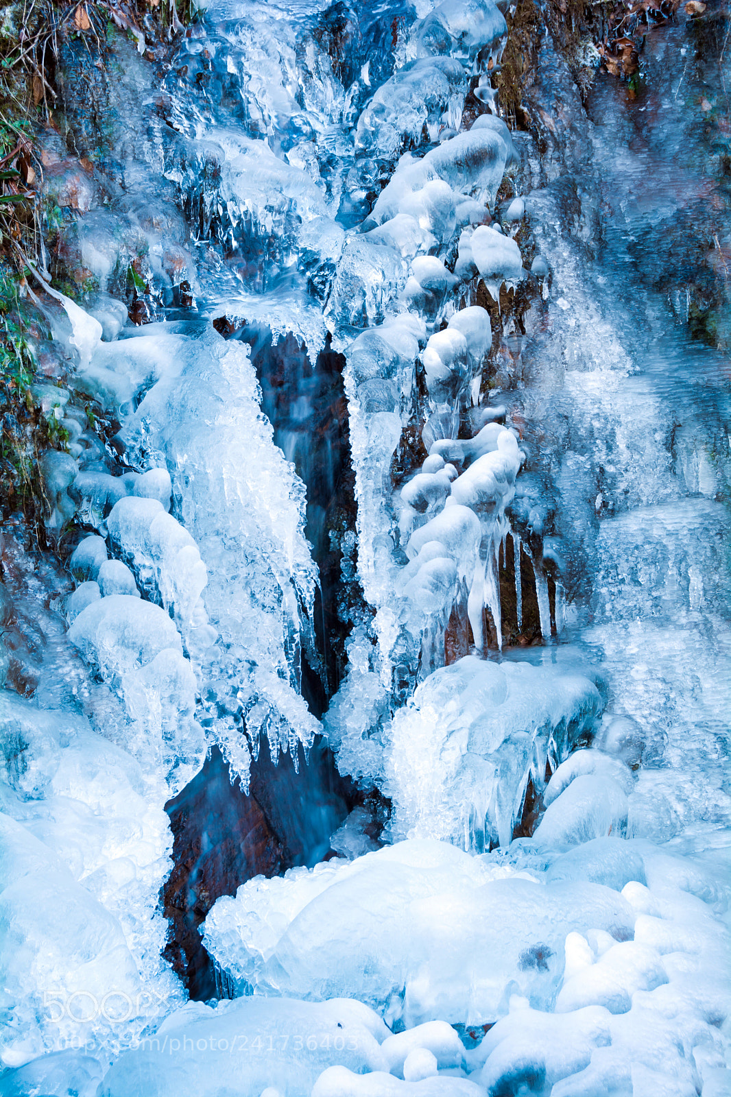 Nikon D7100 sample photo. Frozen falls along newfound photography