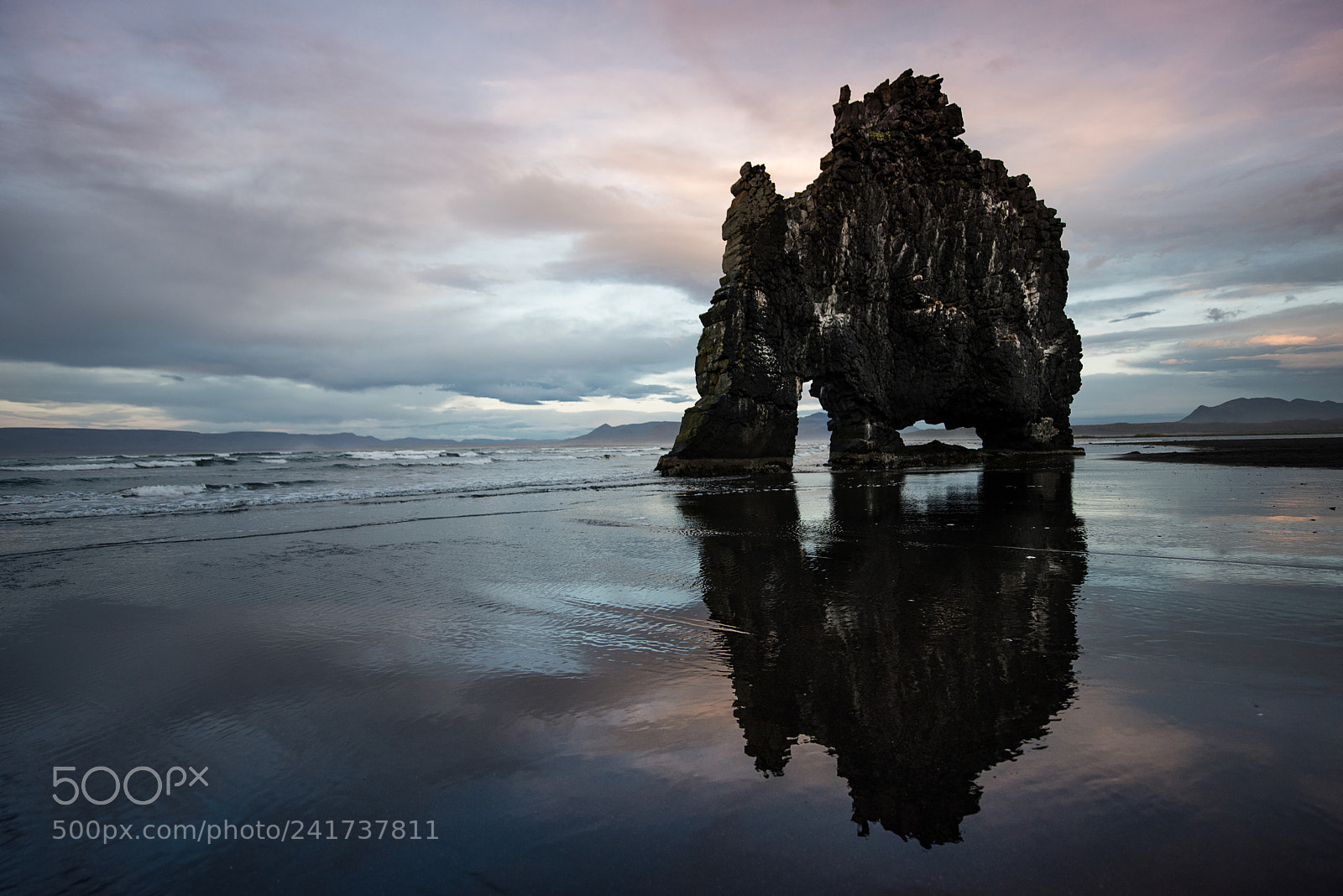 Nikon D810 sample photo. Iceland beach photography