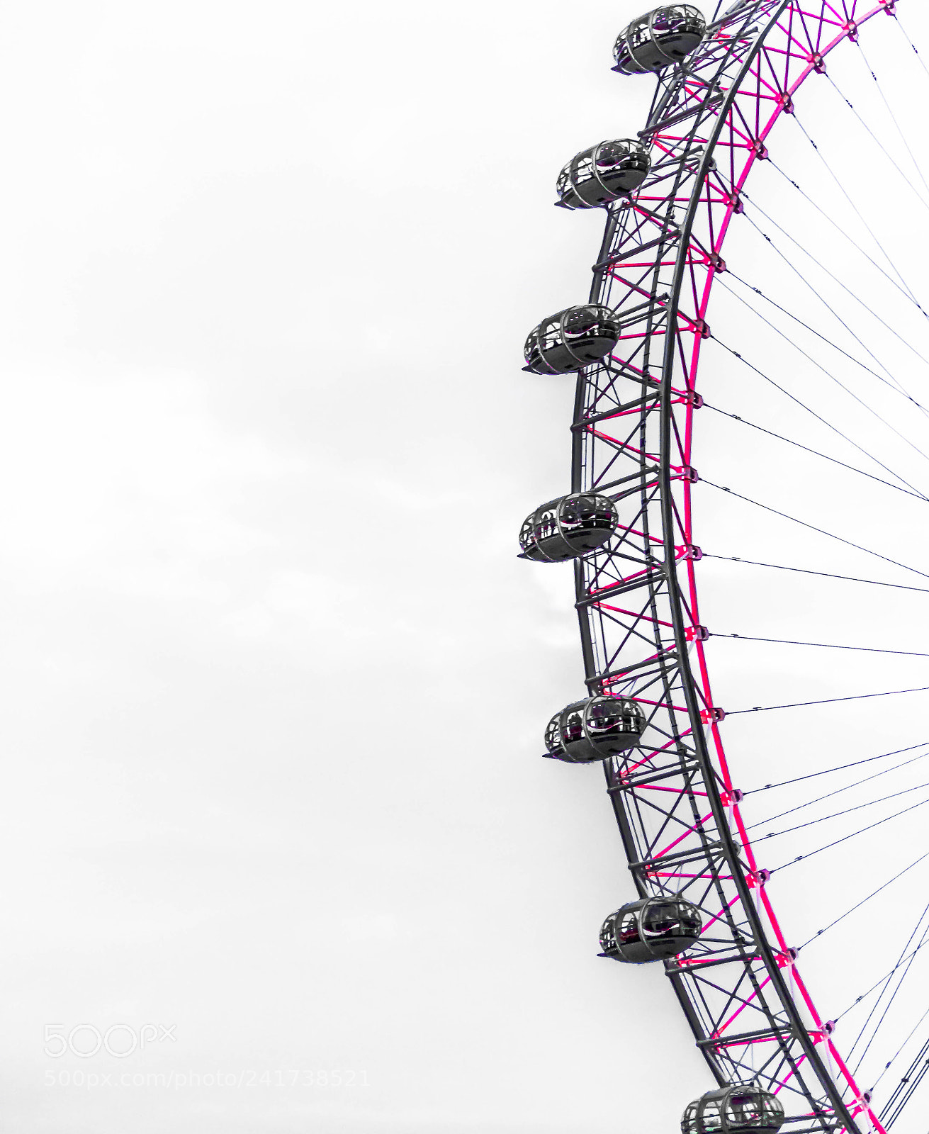 Olympus OM-D E-M10 sample photo. London eye photography