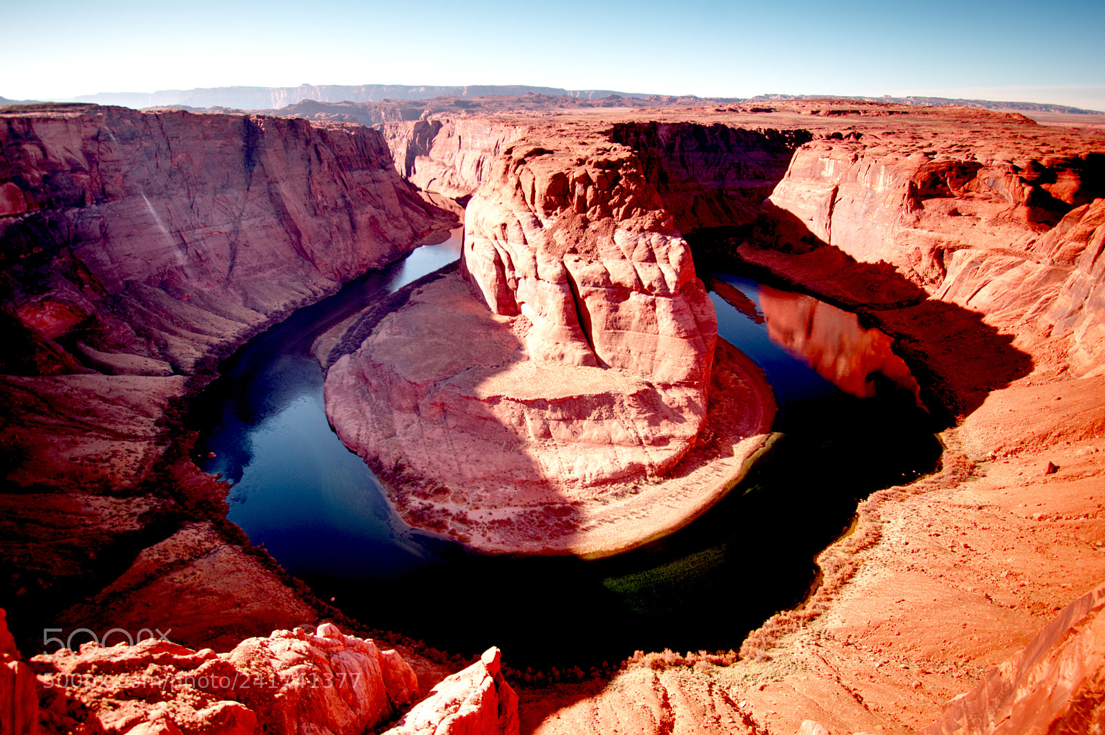 Nikon D5500 sample photo. Horseshoe bend photography