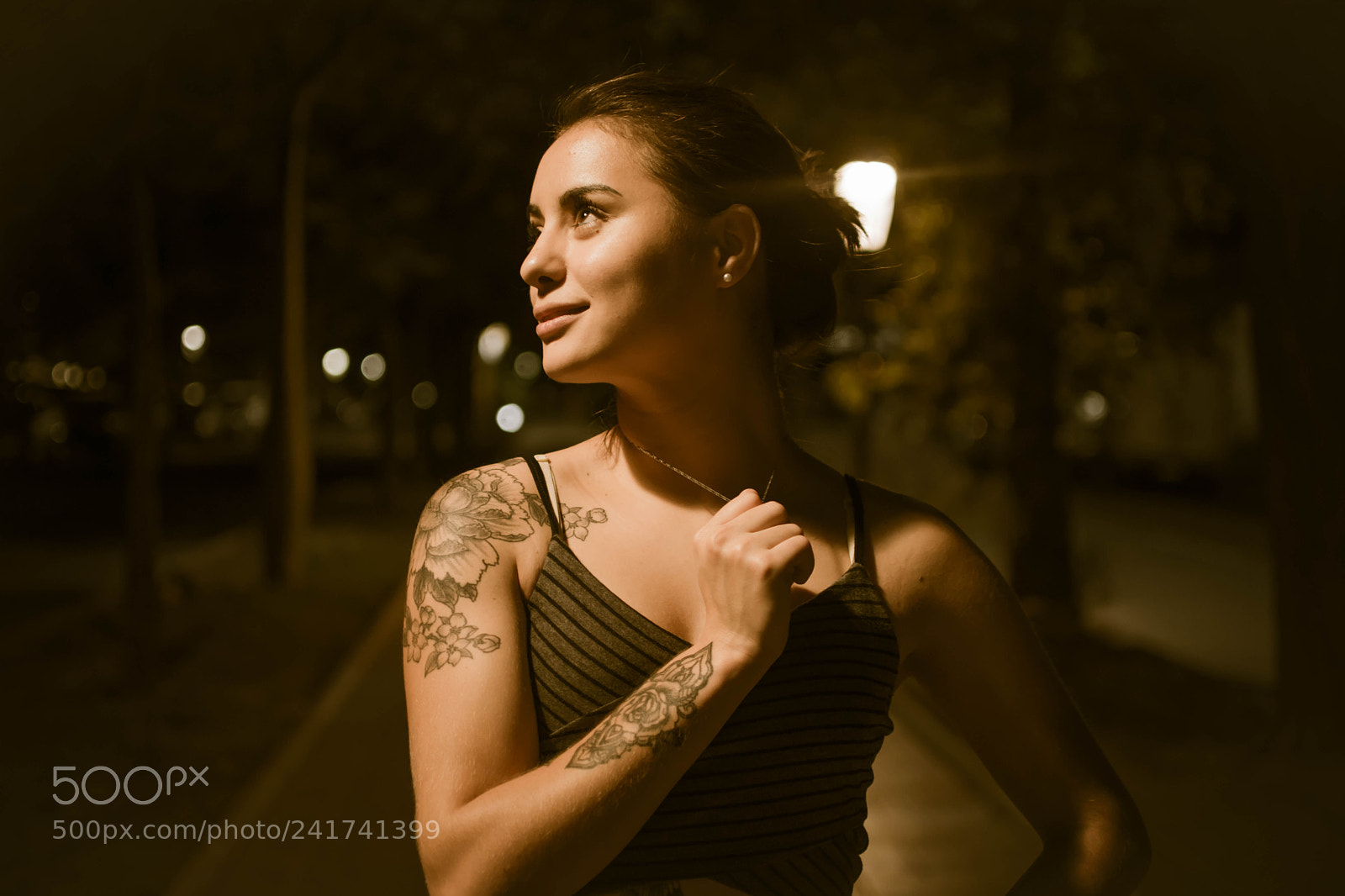 Nikon D7200 sample photo. Night portriat (vintage) photography