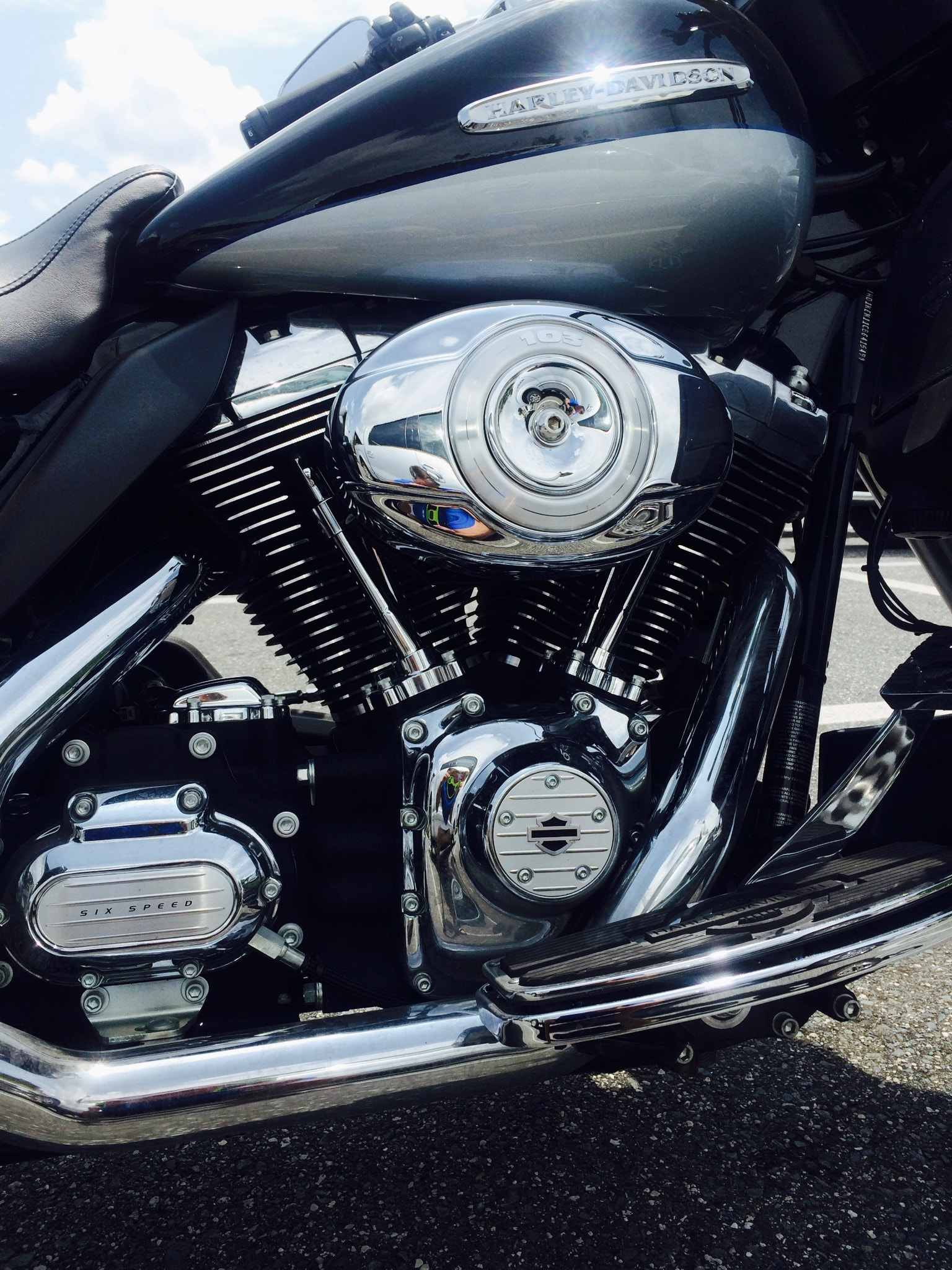 Jag.gr 645 PRO Mk II for Apple iPhone 5s sample photo. Harley davidson photography