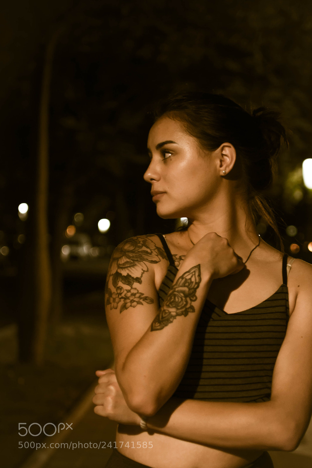 Nikon D7200 sample photo. Night portriat (vintage) photography