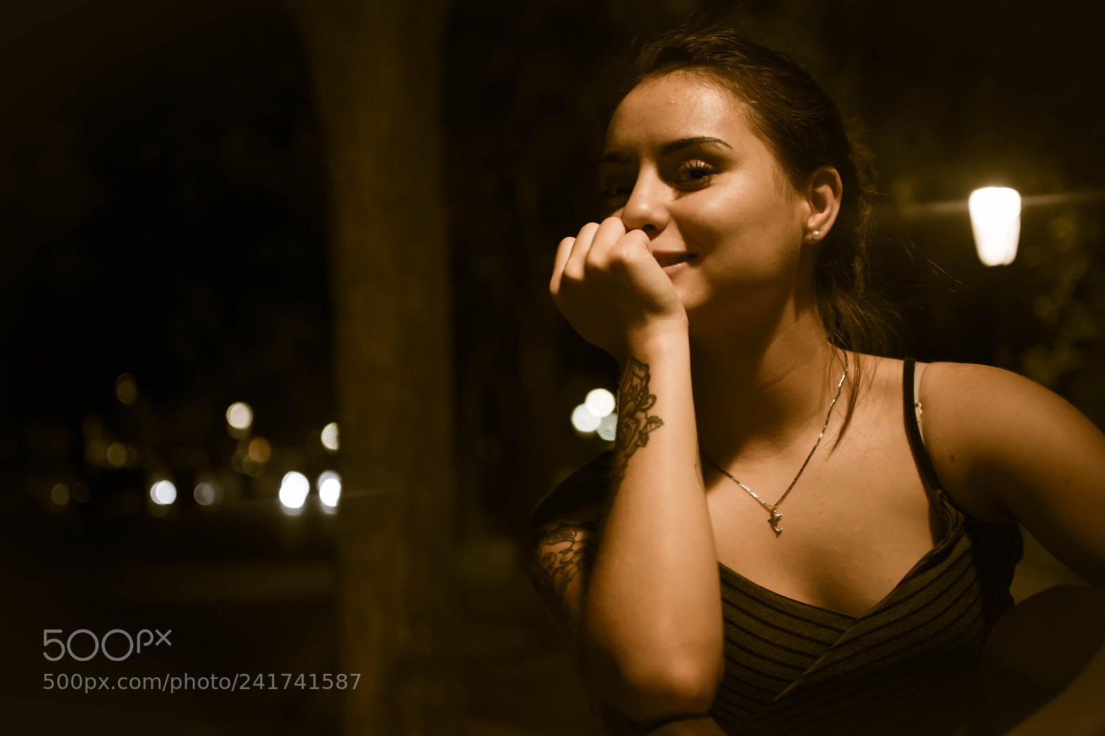 Nikon D7200 sample photo. Night portriat (vintage) photography