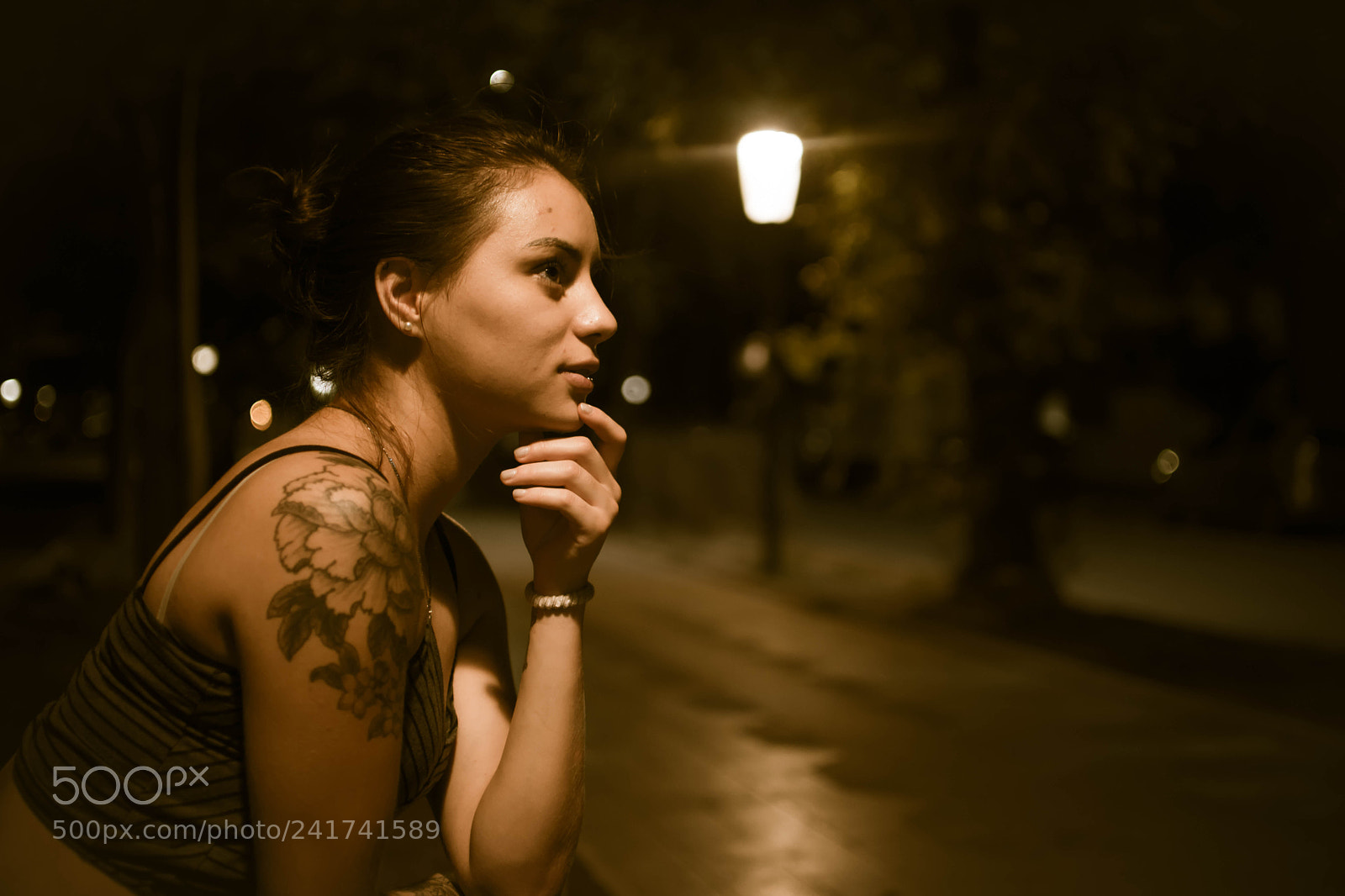 Nikon D7200 sample photo. Night portriat (vintage) photography