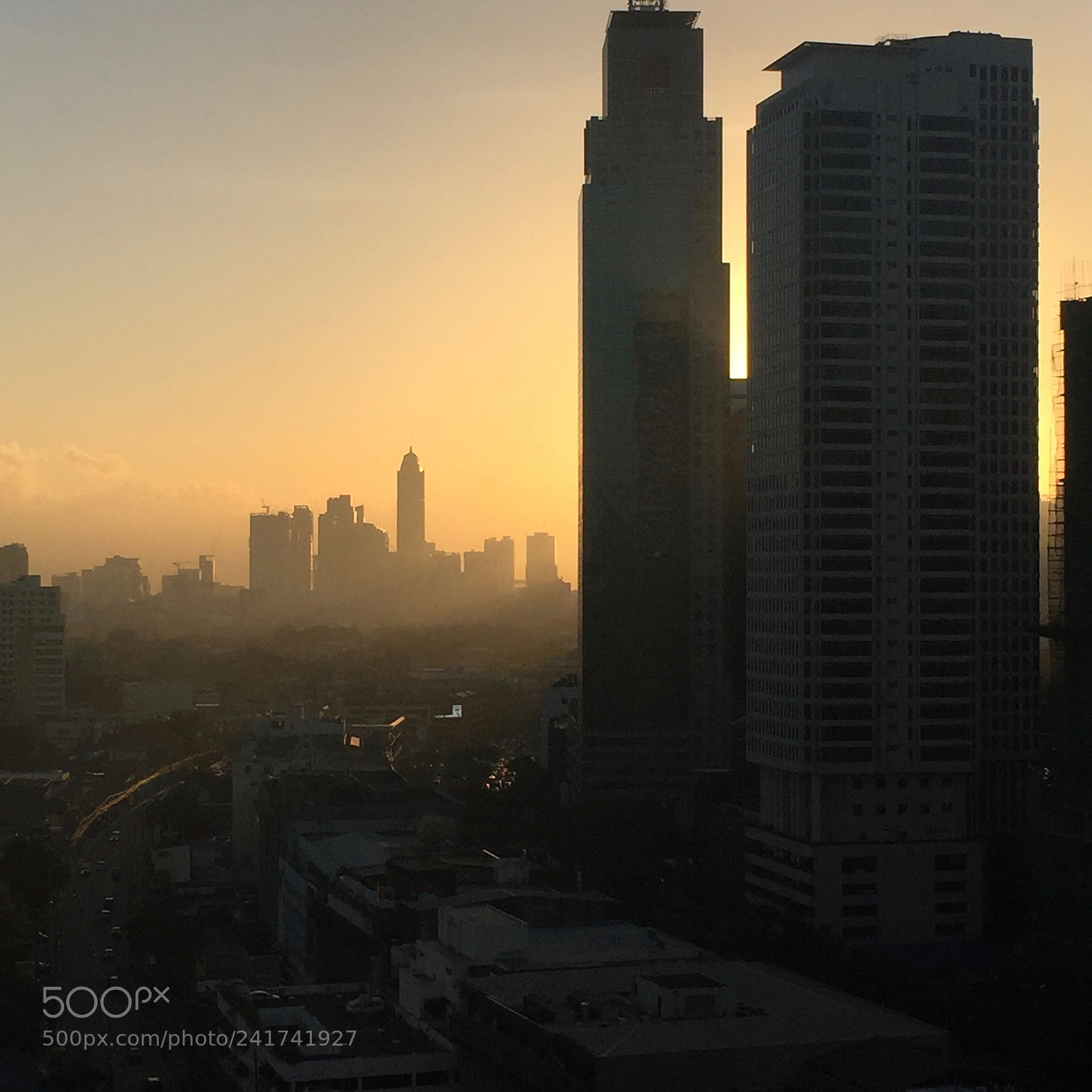 Apple iPhone 6 sample photo. Skyscraper sunrise photography