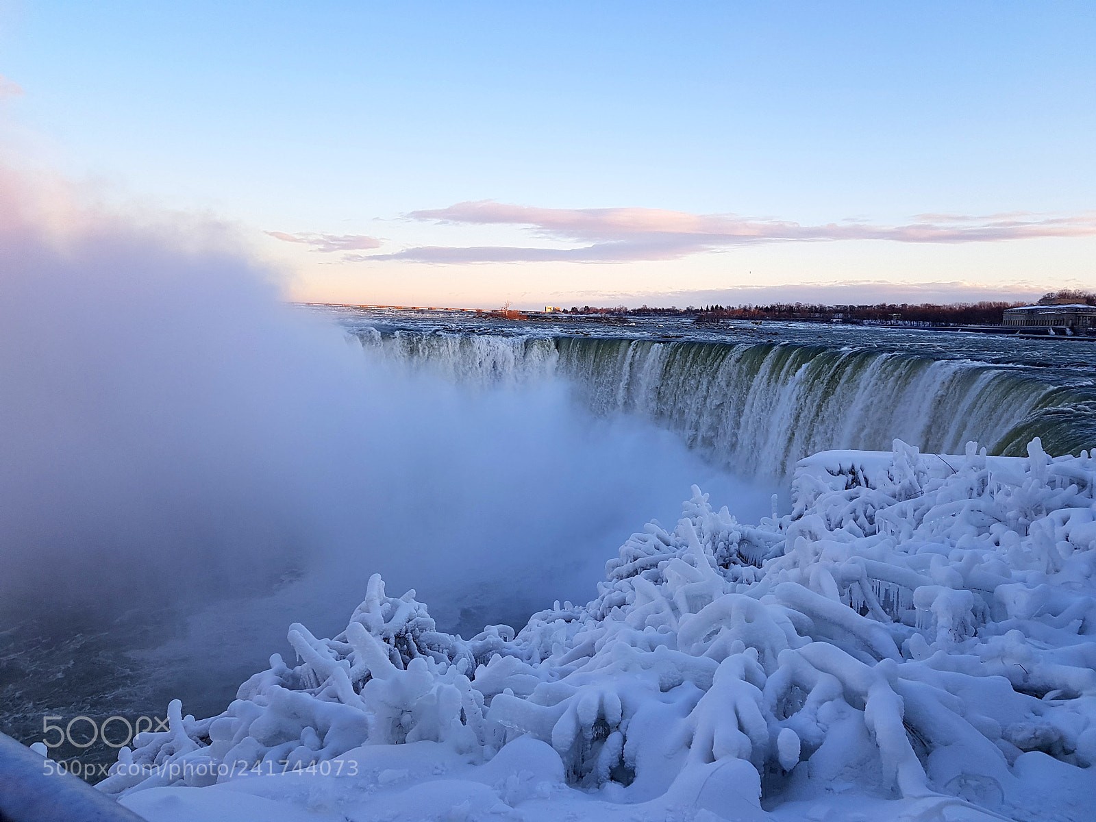 Samsung Galaxy S7 sample photo. Frozen niagara falls 5 photography