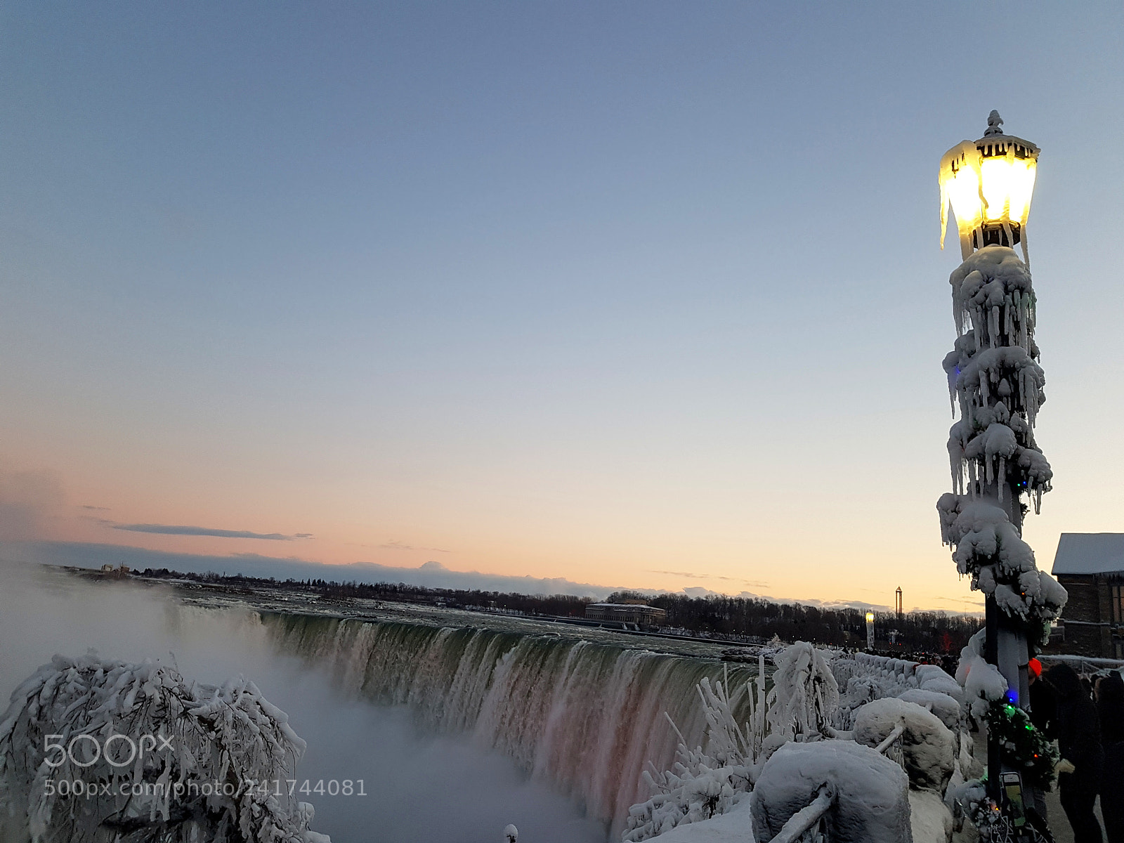 Samsung Galaxy S7 sample photo. Frozen niagara falls 2 photography