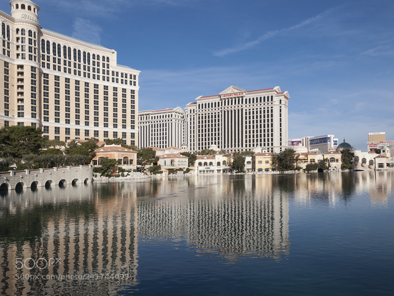 Nikon D90 sample photo. Reflection - bellagio and photography