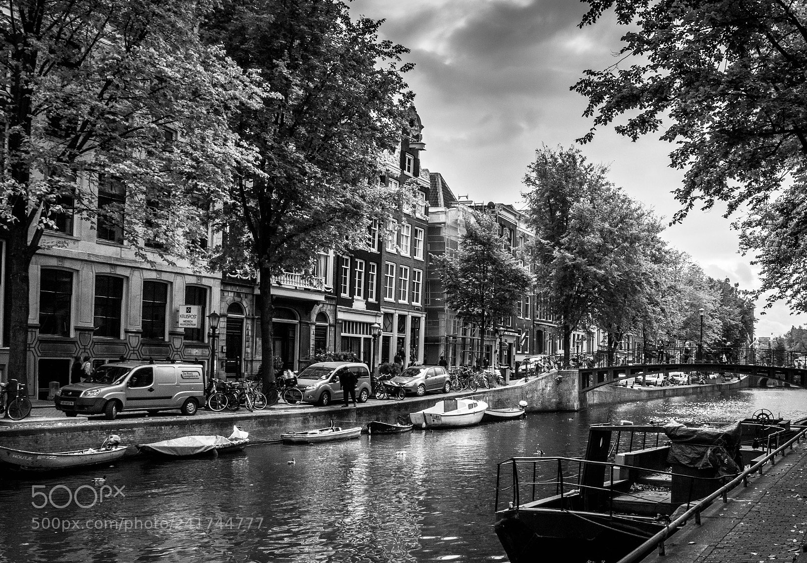 Nikon D3200 sample photo. Cloudy day in amsterdam photography