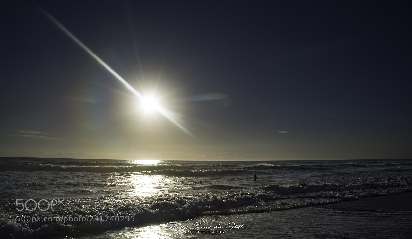 Pentax K-1 sample photo. Morning surf photography
