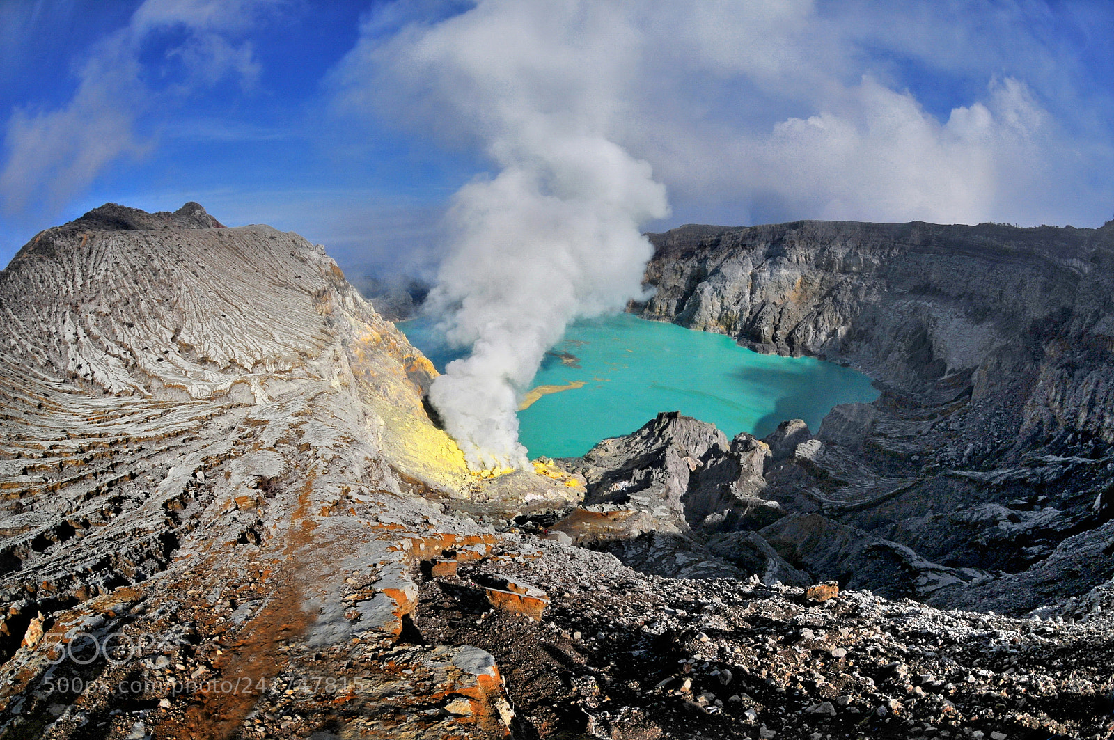 Nikon D300 sample photo. Volcano kawah ijen 2360m photography