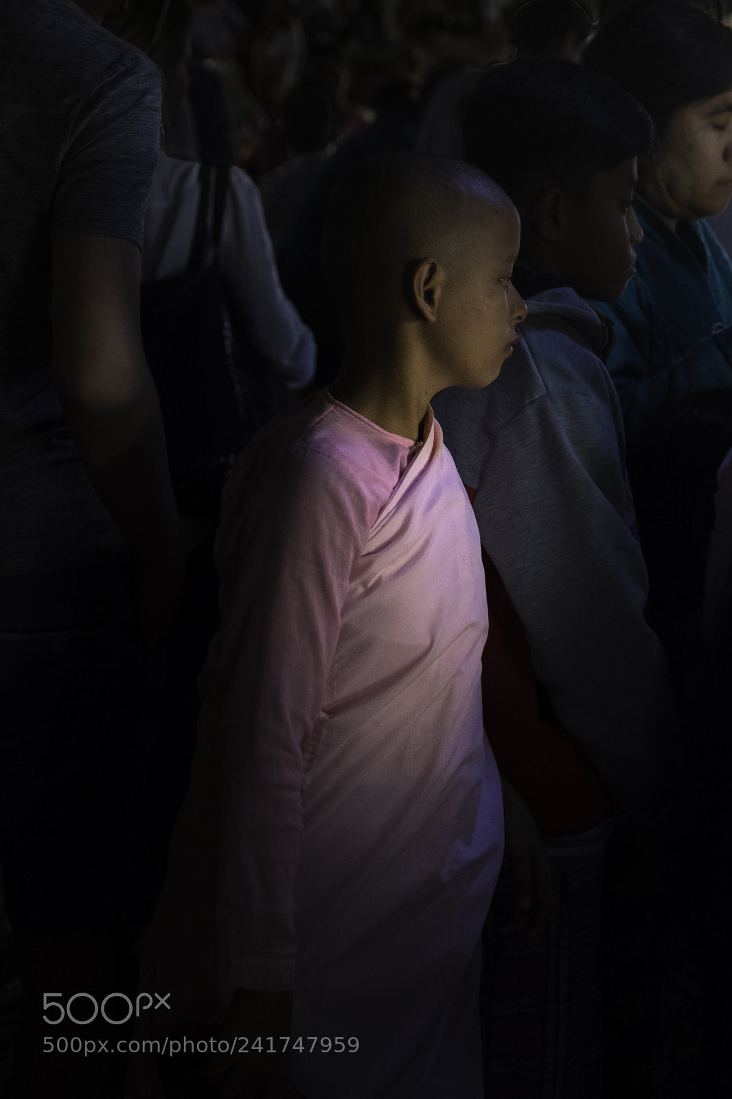 Nikon D500 sample photo. Little buddhist monk photography