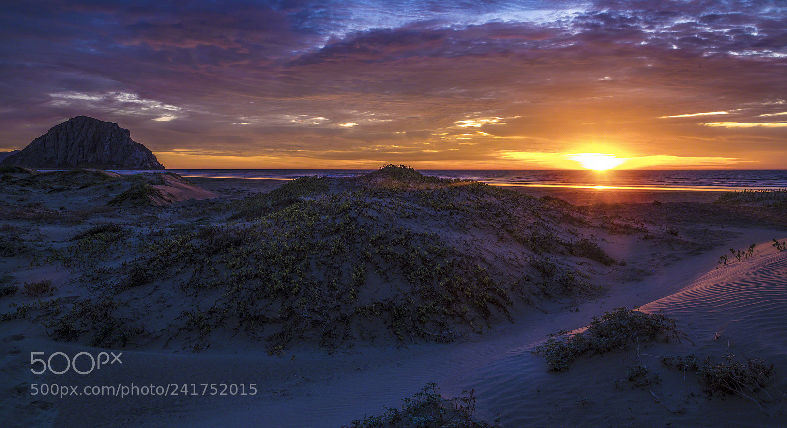 Pentax 645Z sample photo. Morro bay sunset photography