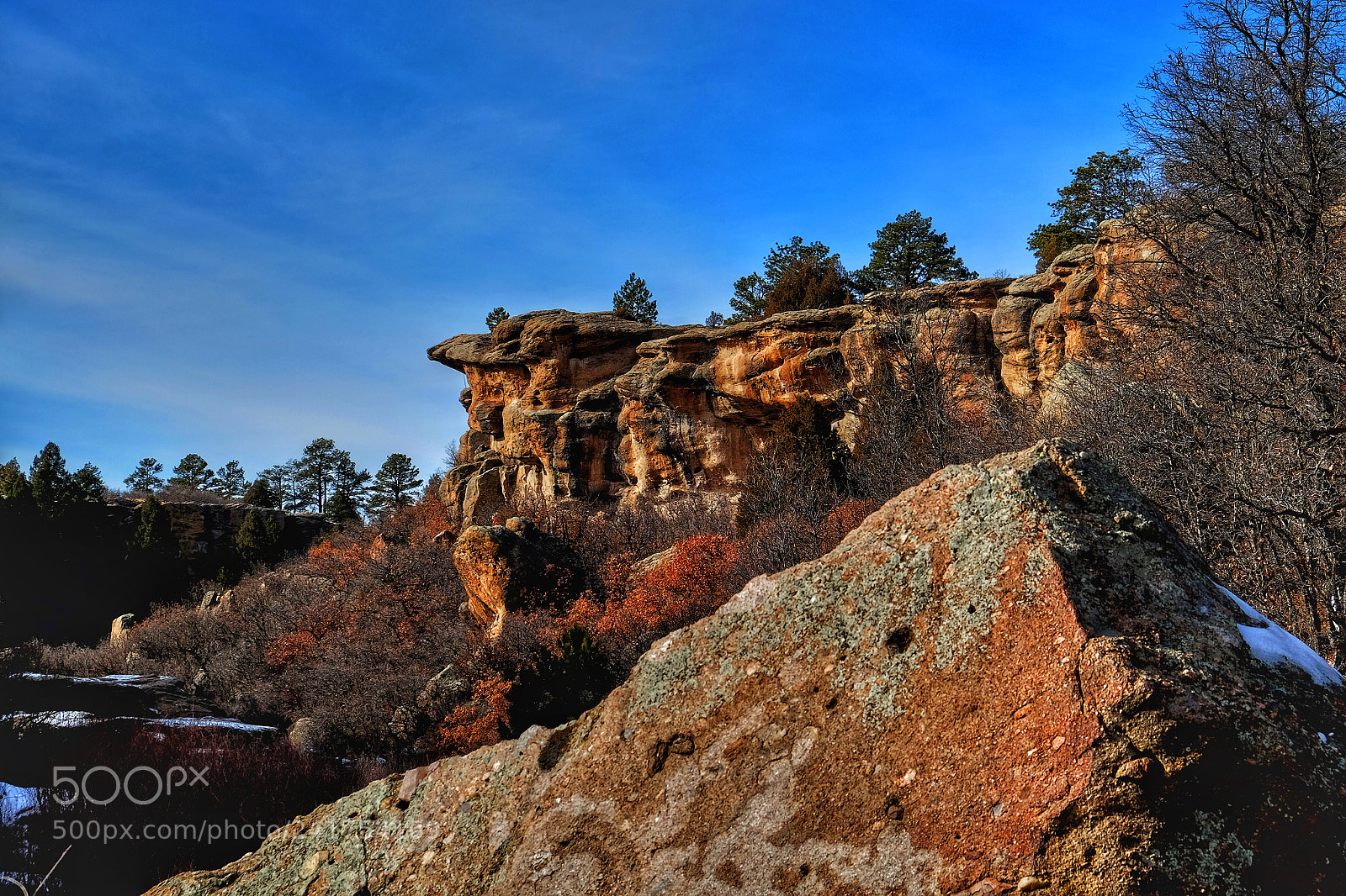 Fujifilm X-T10 sample photo. Castlewood canyon state park photography