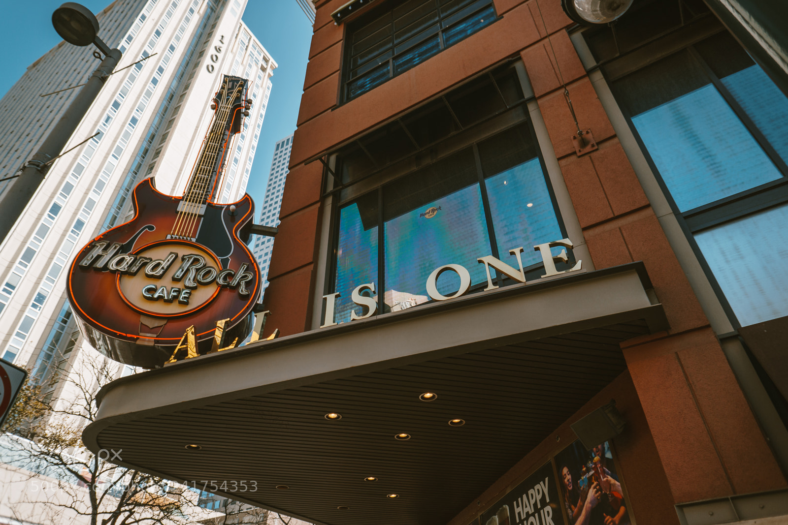 Sony a6500 sample photo. Hard rock cafe downtown photography