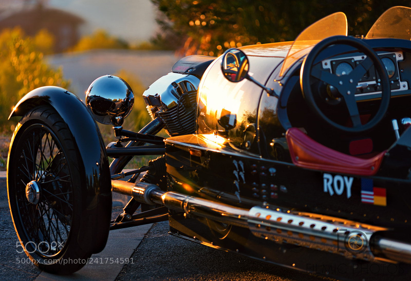 Nikon D810 sample photo. Morgan 3 wheeler photography