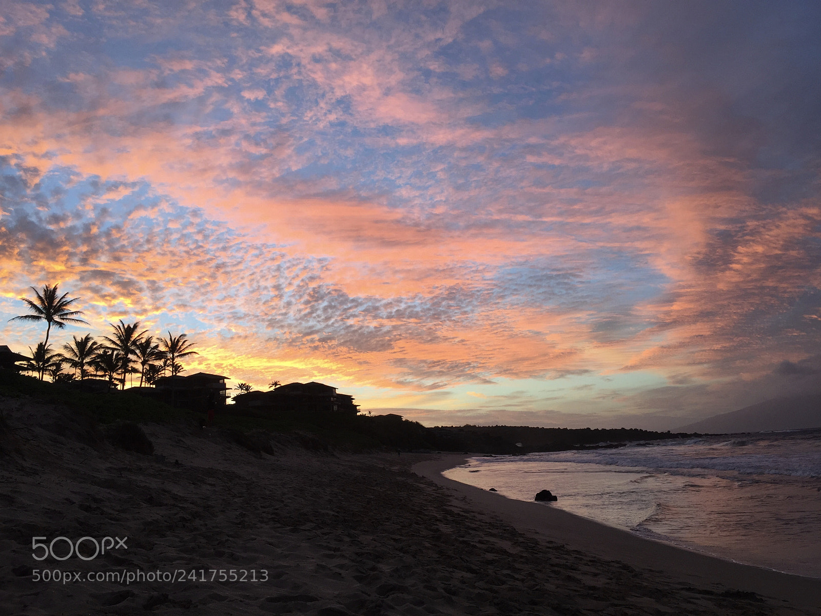 Apple iPhone 6 Plus sample photo. Sunset at the ocean photography