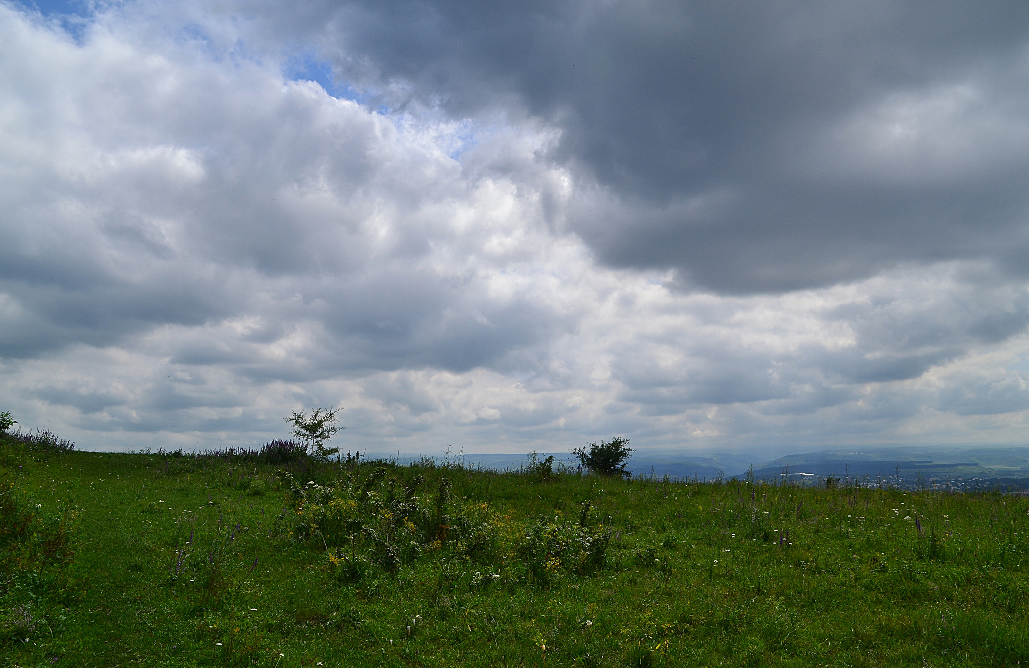 Nikon D3100 sample photo. Roof of cloudscape photography