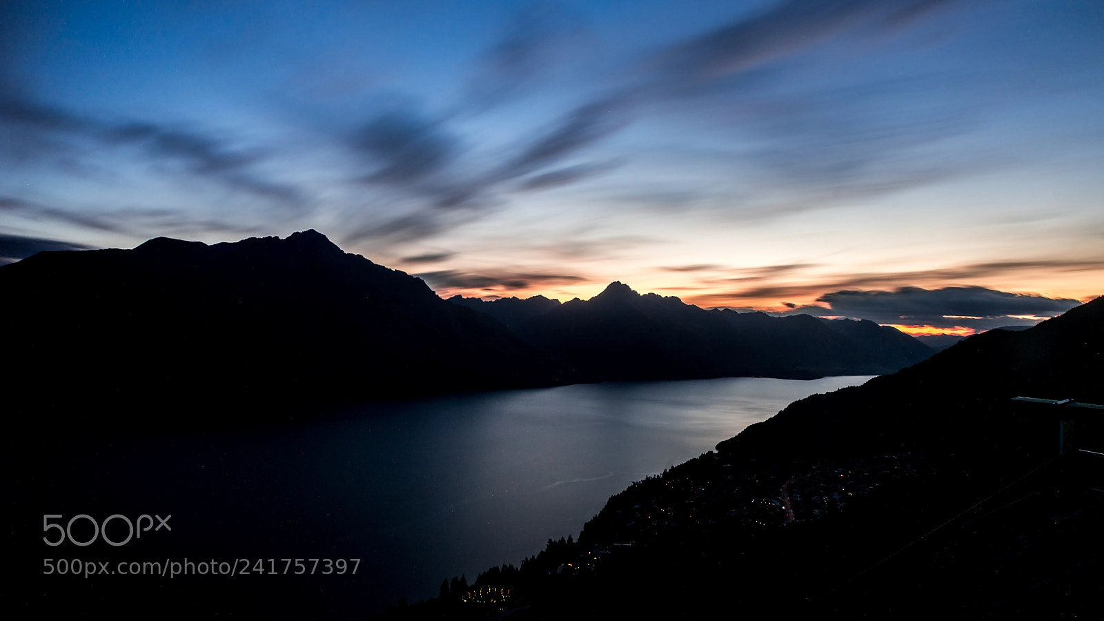 Sony a7 II sample photo. Queenstown skyline photography