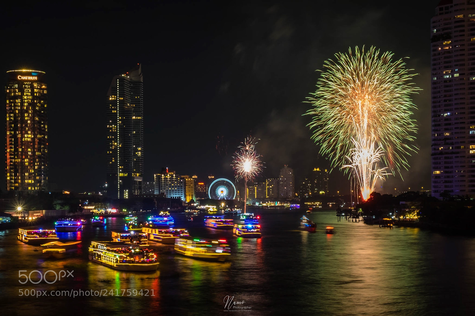 Fujifilm X-T10 sample photo. Firework photography