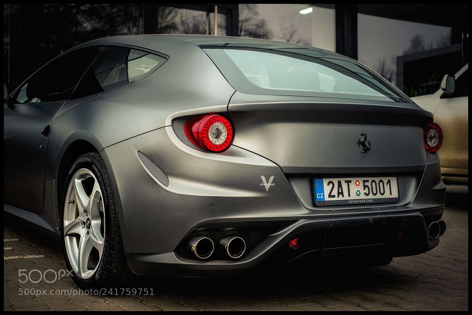 Fujifilm X-E1 sample photo. Ferrari photography