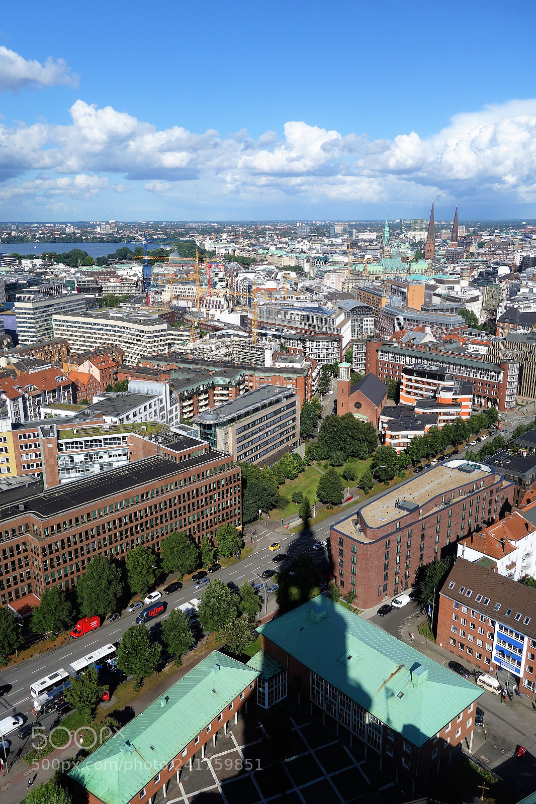 Sony Cyber-shot DSC-RX100 sample photo. Hamburg city view photography