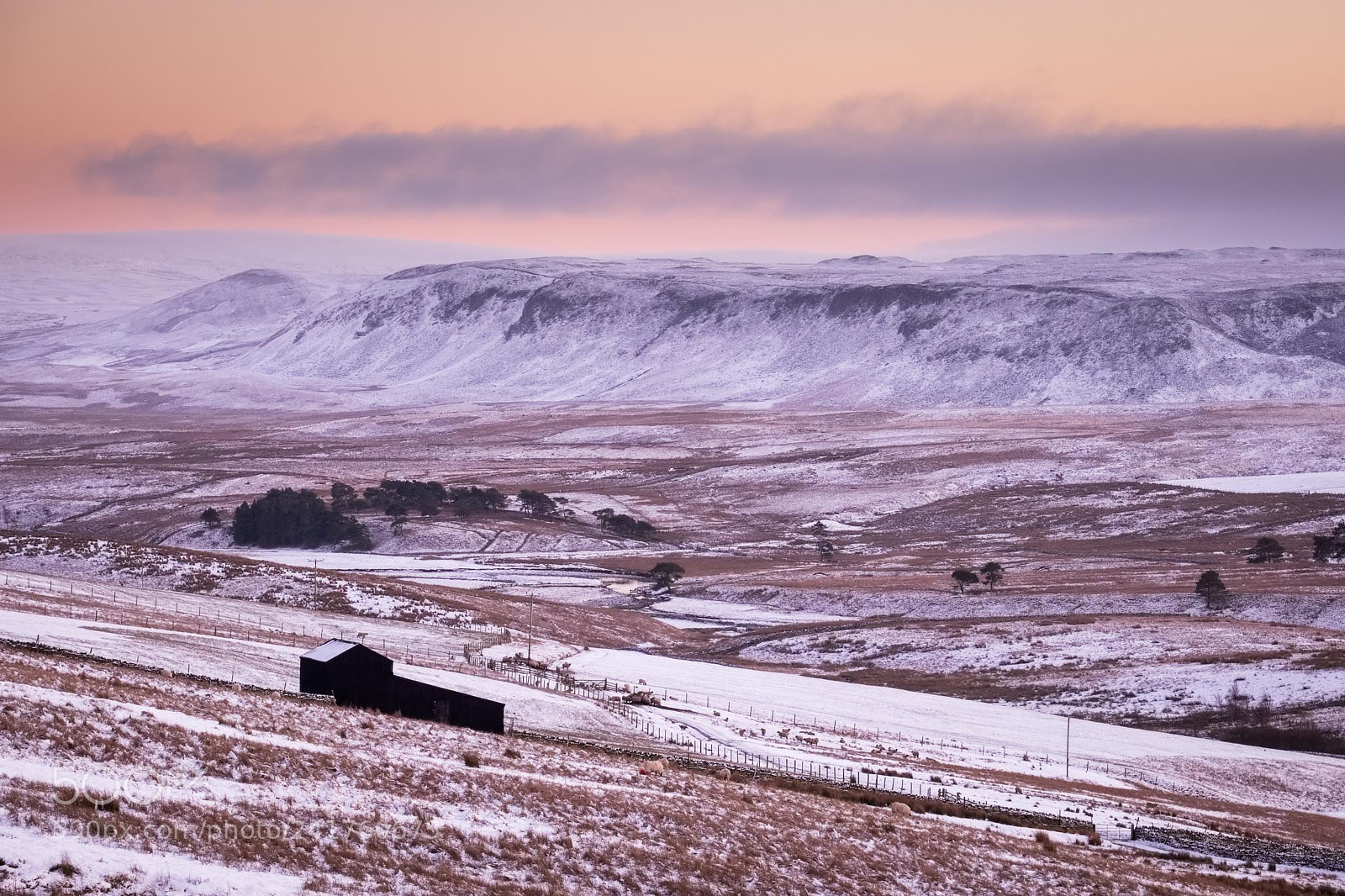 Fujifilm X-T1 sample photo. Winter in teesdale photography