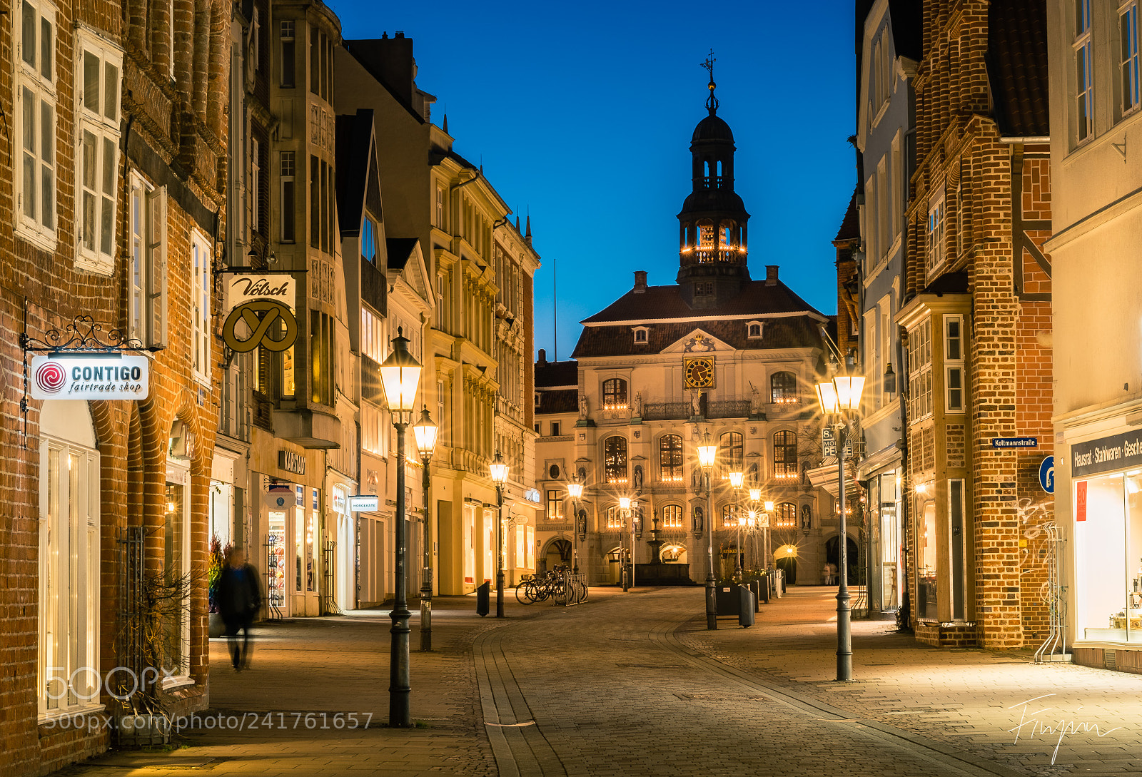 Fujifilm X-T20 sample photo. Lueneburg town hall after photography