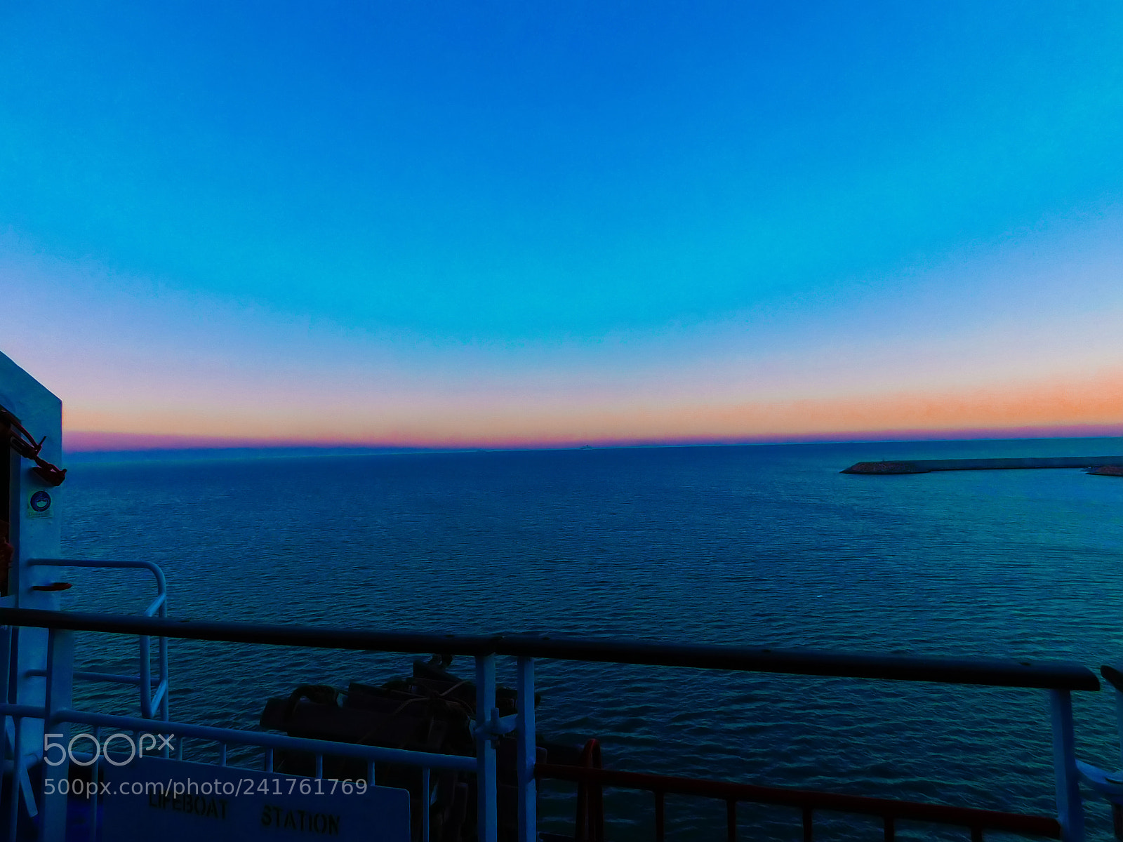 Nikon Coolpix B500 sample photo. Sea ​​from the ship photography