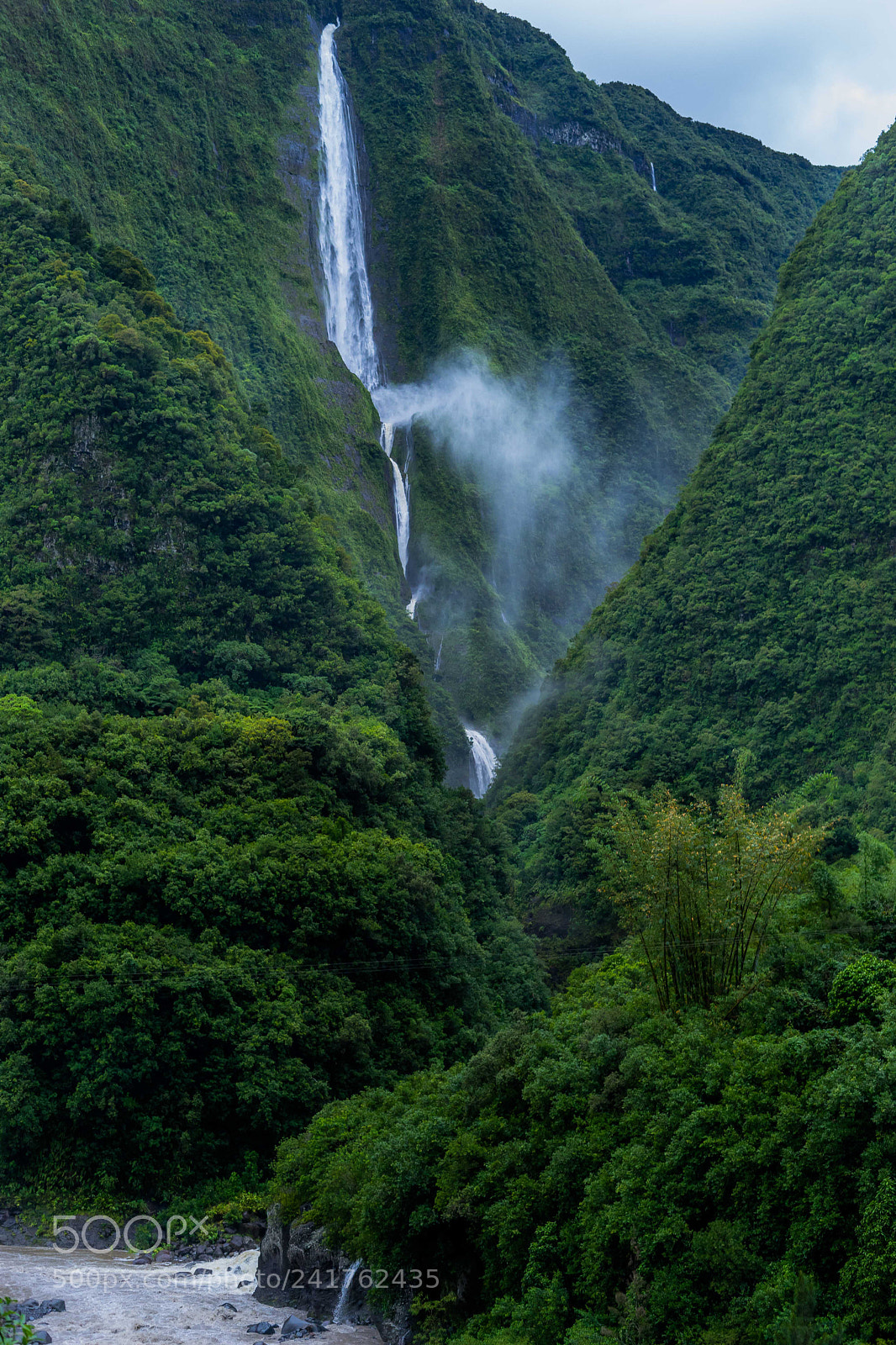 Sony a7 sample photo. White waterfall photography