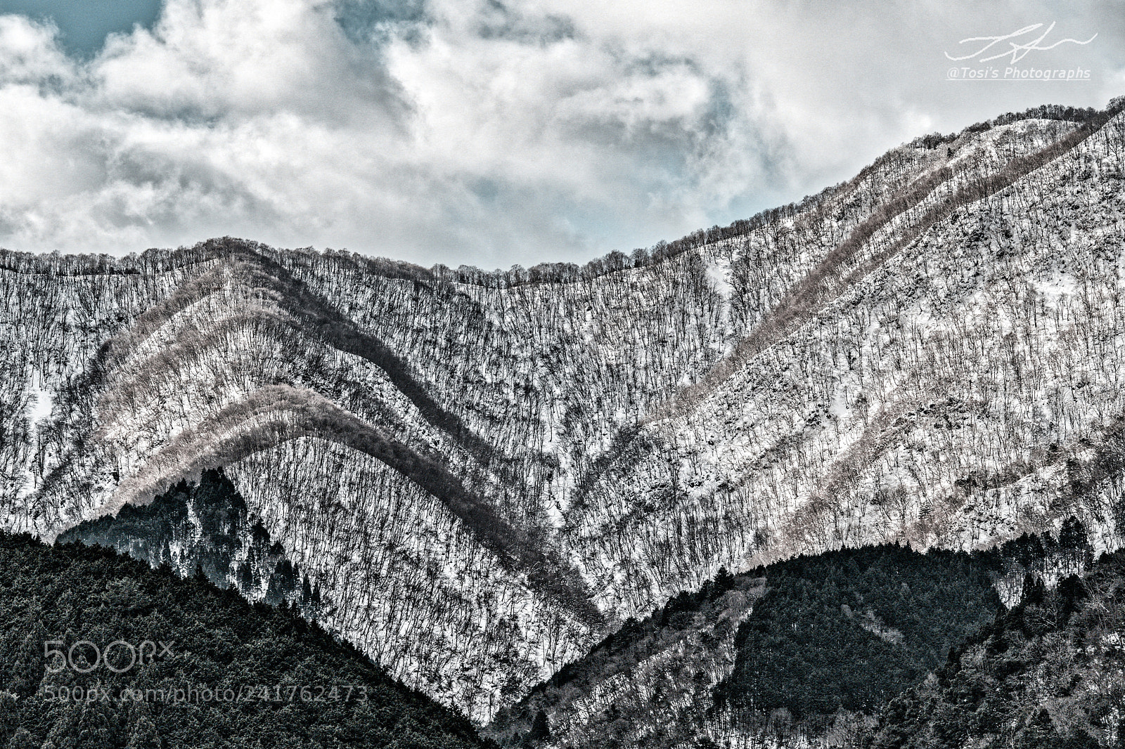 Nikon D850 sample photo. Snowy mountains photography