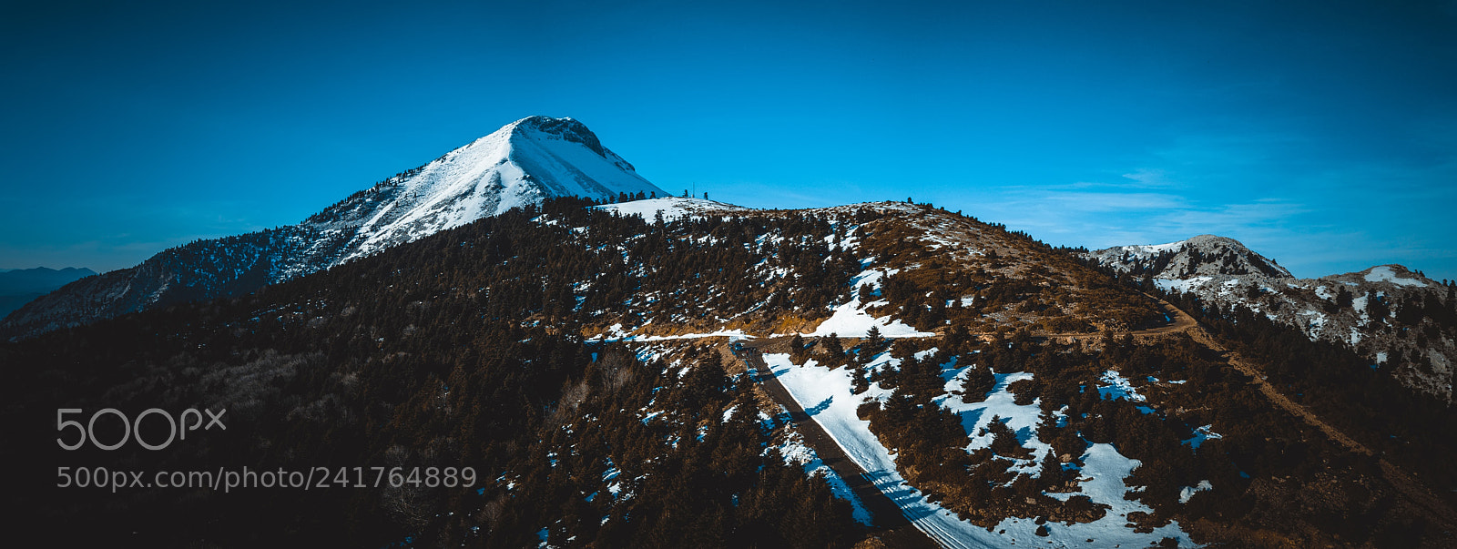 DJI FC220 sample photo. Dirfys mountain photography