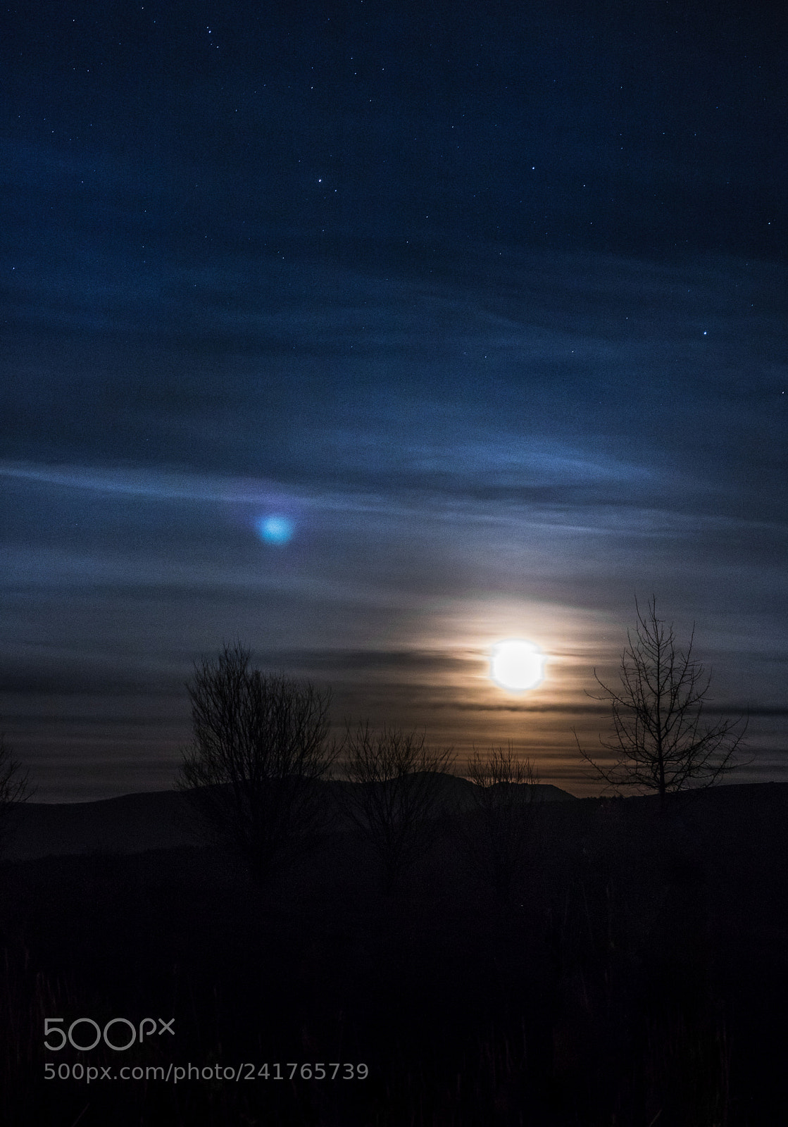 Canon EOS 760D (EOS Rebel T6s / EOS 8000D) sample photo. Floating moon photography