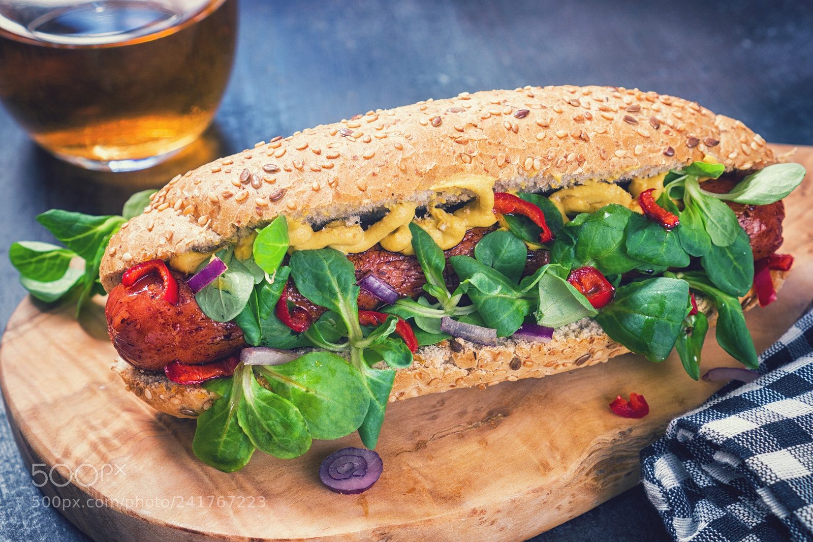 Sony a6300 sample photo. Homemade hot dog photography