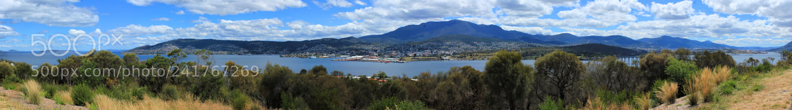 Canon EOS 550D (EOS Rebel T2i / EOS Kiss X4) sample photo. Hobart from rosny hill photography