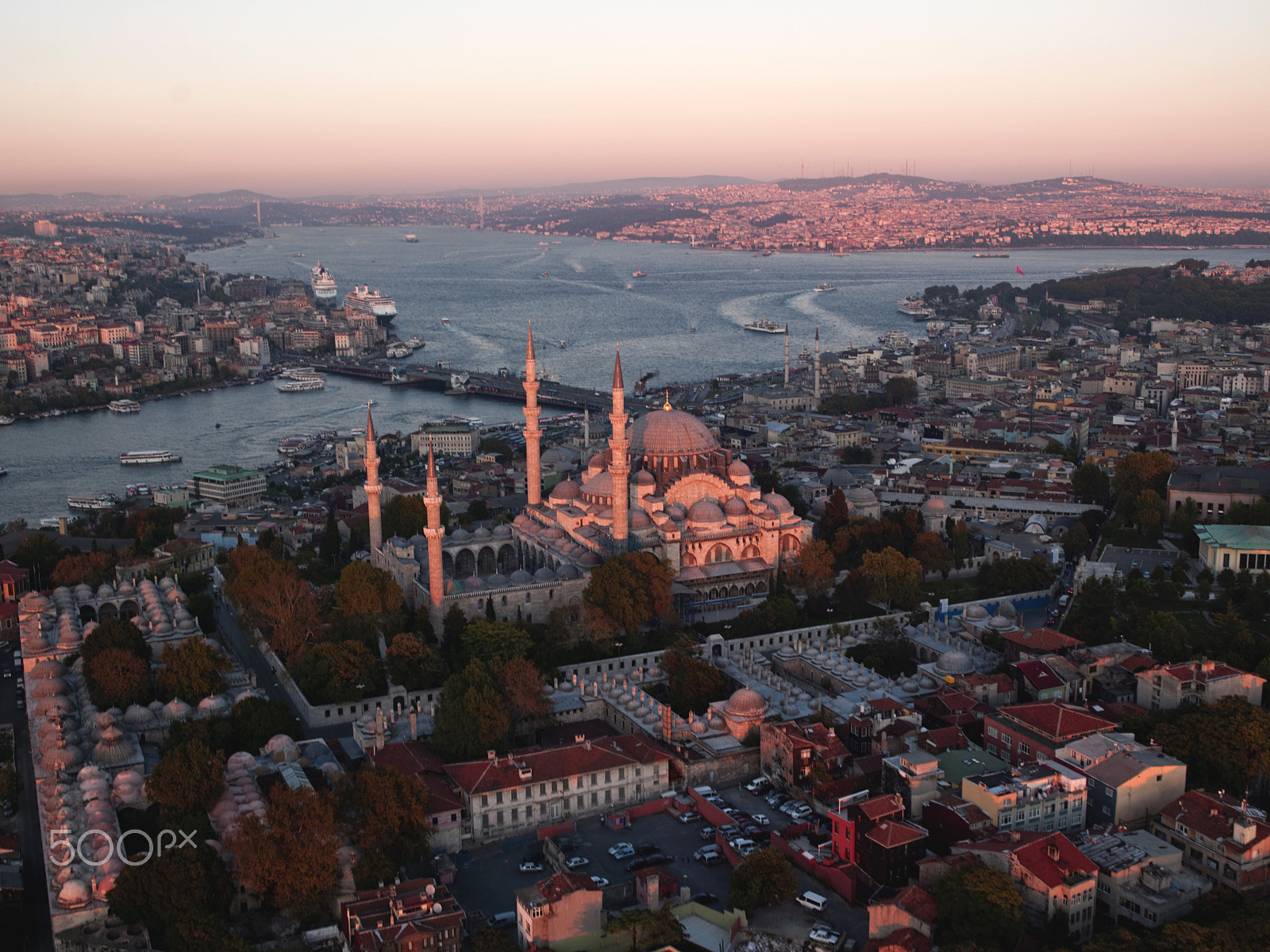Hasselblad H2D sample photo. Suleymaniye mosque - golden horn  istanbul /turkey photography