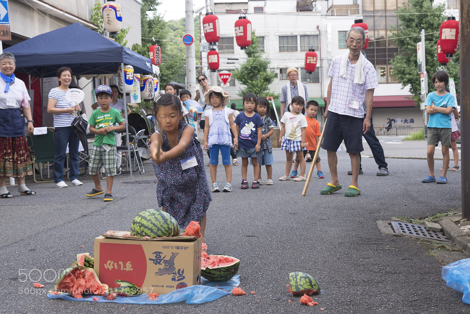 Nikon D600 sample photo. Water melon contest photography