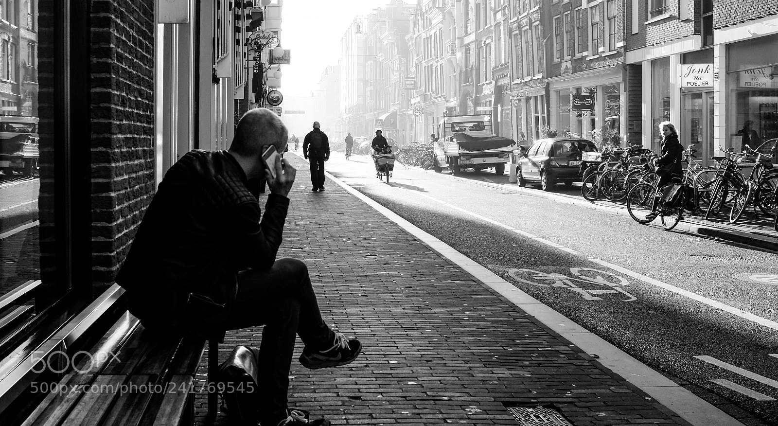 Fujifilm X100S sample photo. The phonecall photography