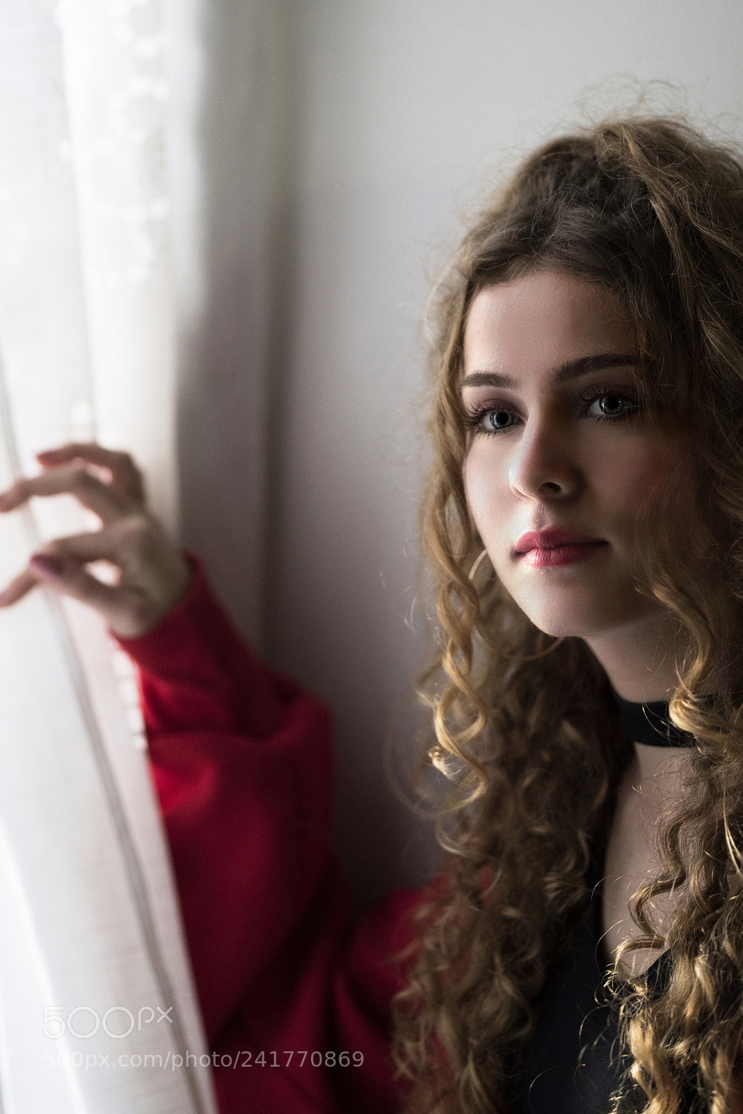 Nikon D810 sample photo. Behind the curtain photography