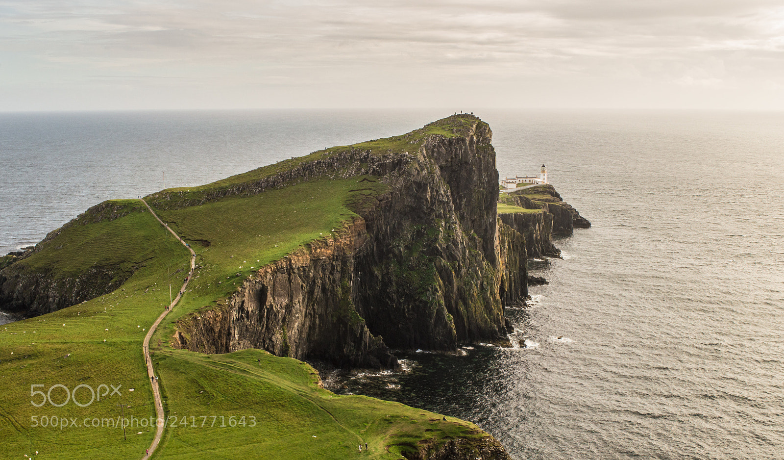 Nikon D3200 sample photo. Neist point lighthouse photography