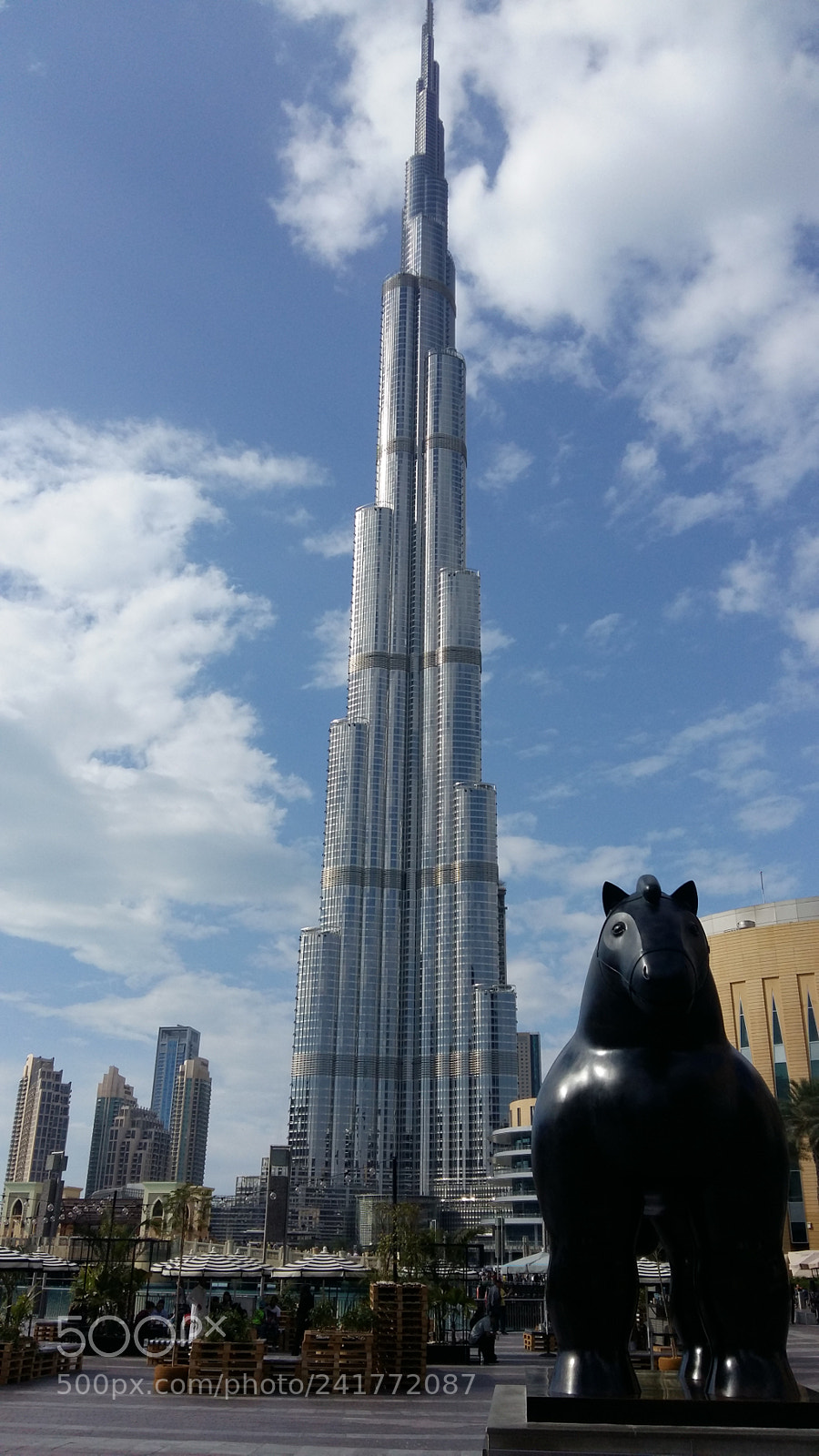 Samsung Galaxy A5 sample photo. View of burj khalifa photography