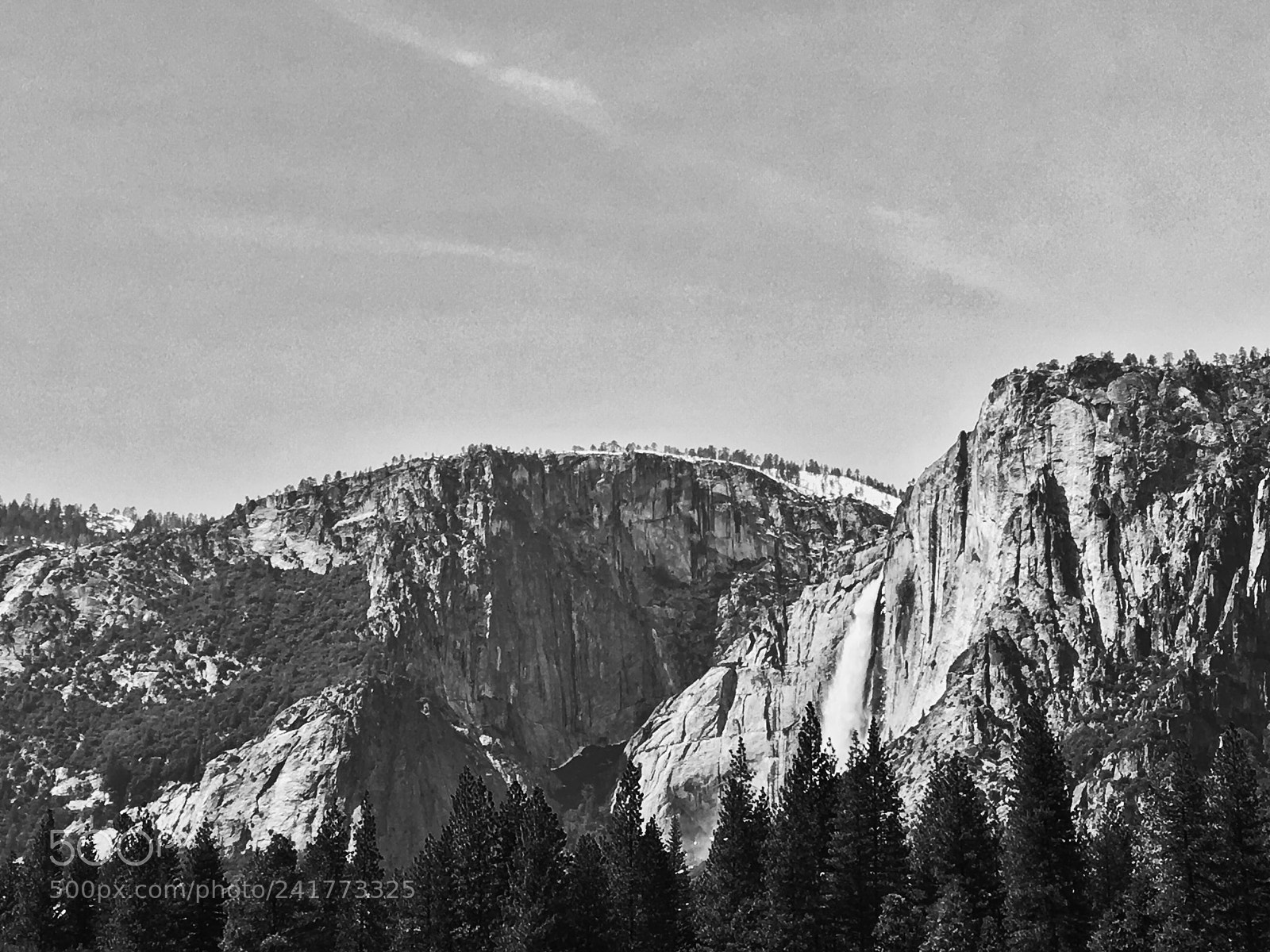 Apple iPhone 6s sample photo. Yosemite falls photography