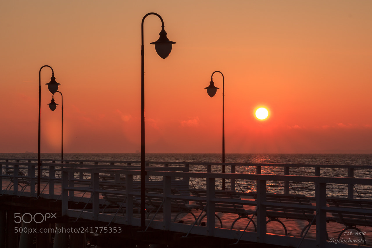 Canon EOS 600D (Rebel EOS T3i / EOS Kiss X5) sample photo. Sunrise in gdynia photography