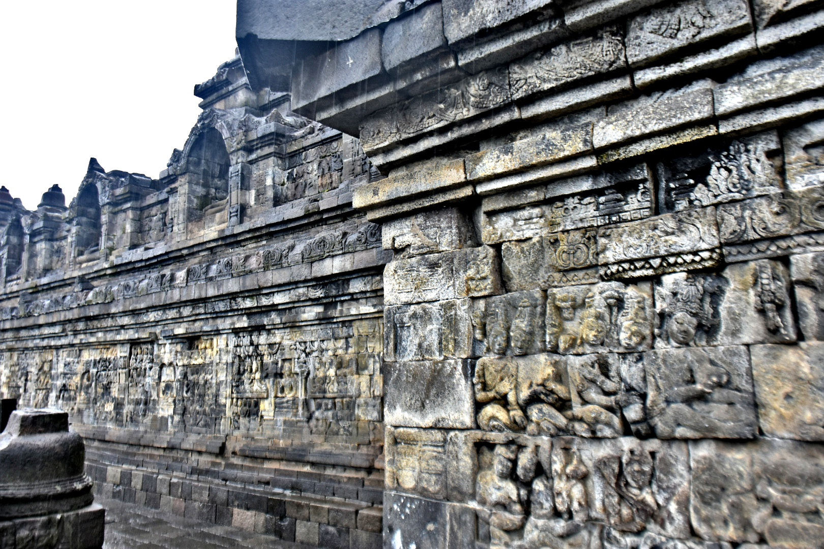 Nikon D7200 sample photo. Borobudur relief photography