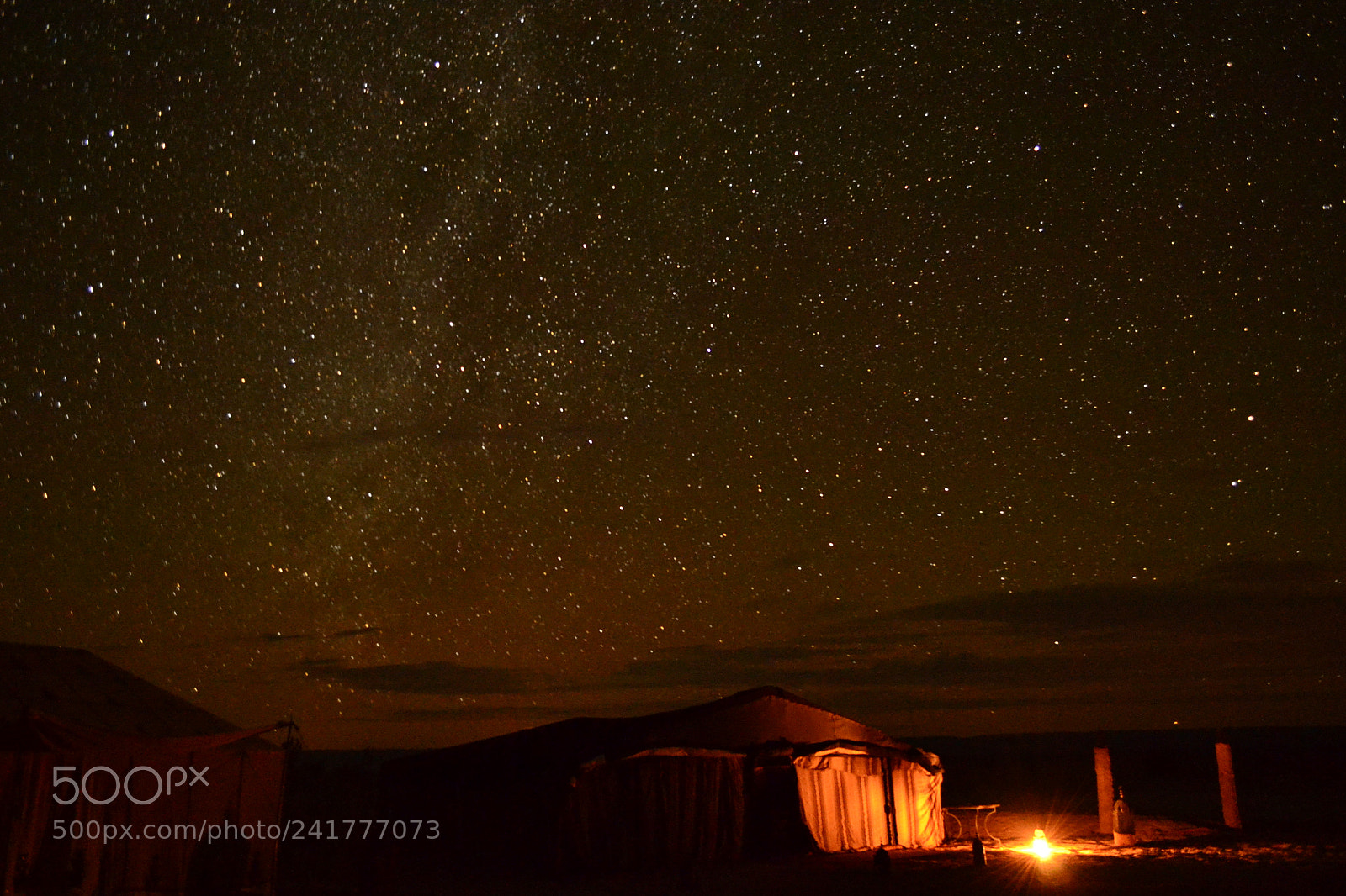 Nikon D3100 sample photo. Noche estrellada photography