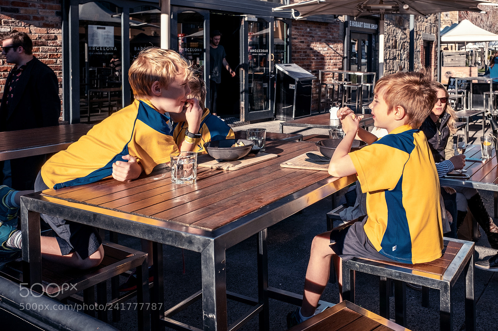 Fujifilm X70 sample photo. Boys photography