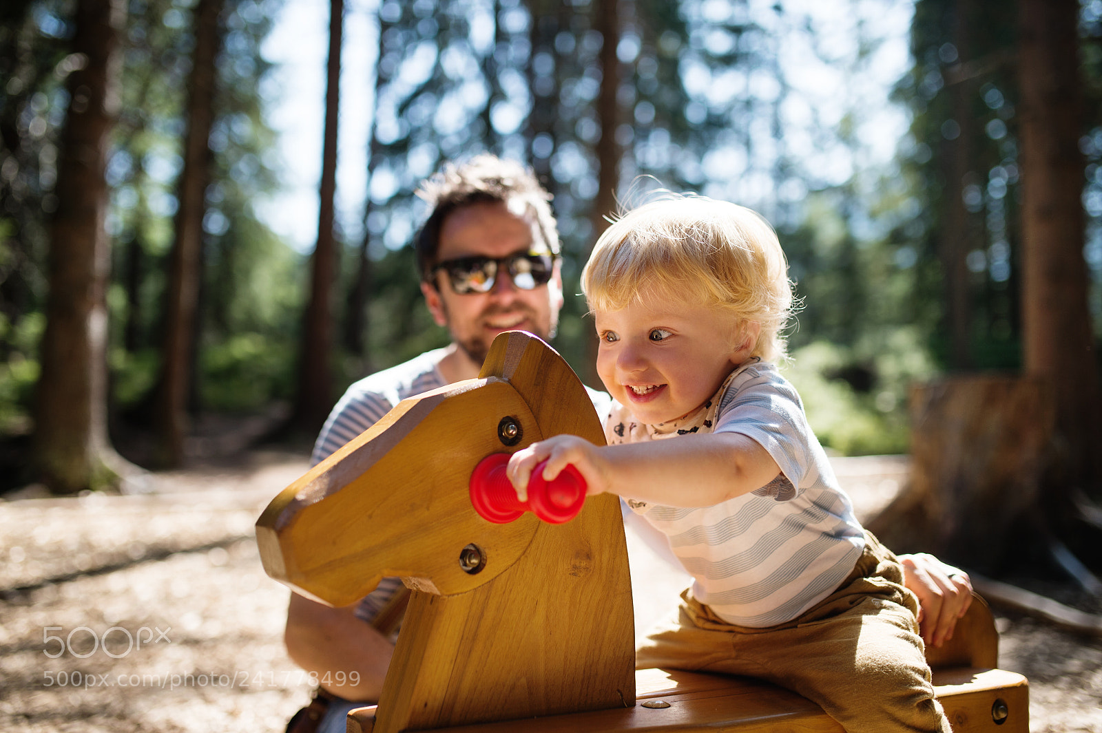 Nikon D4S sample photo. Father with little boy photography